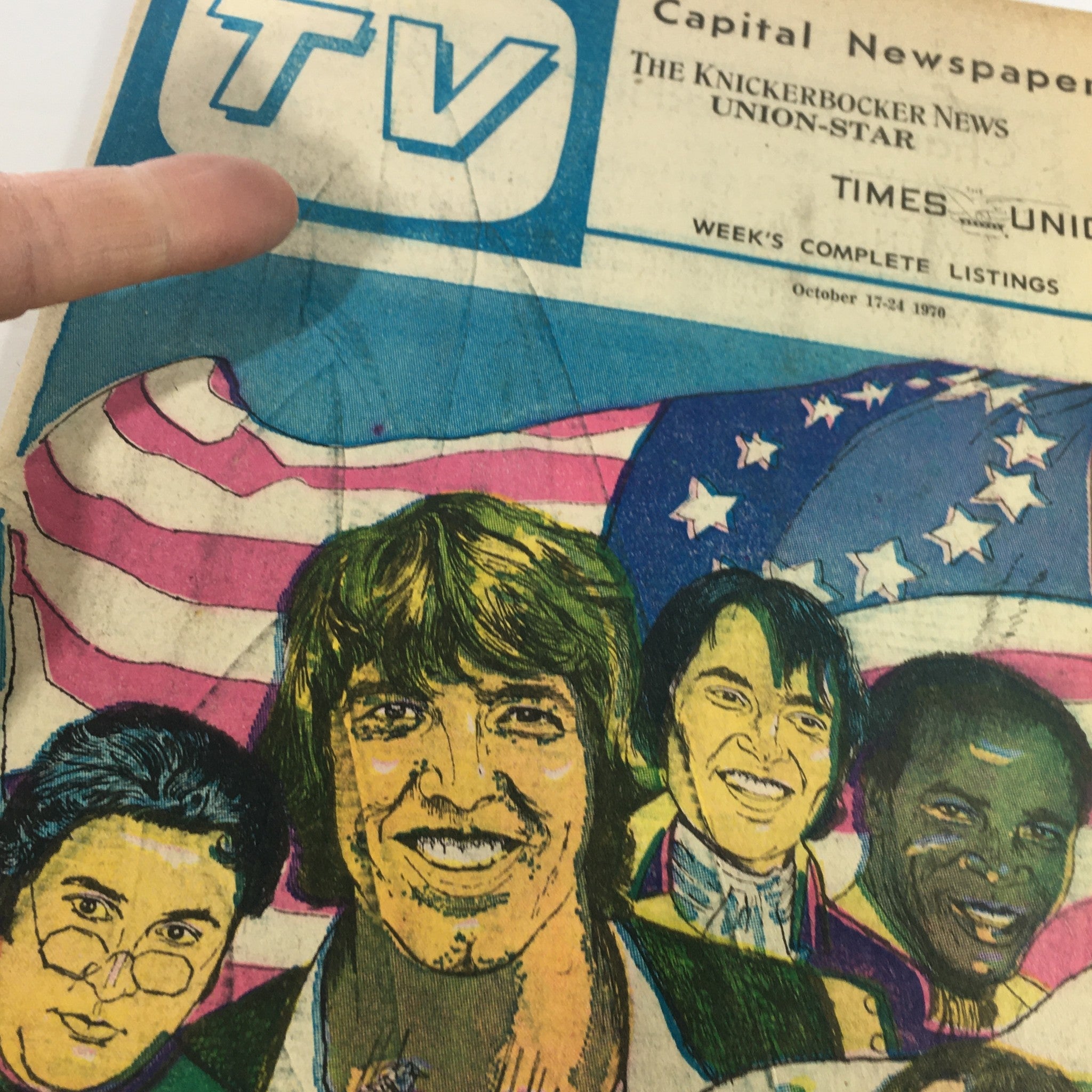 VTG TV Week's Complete TV Listings October 17-24 1970 - The Young Rebels