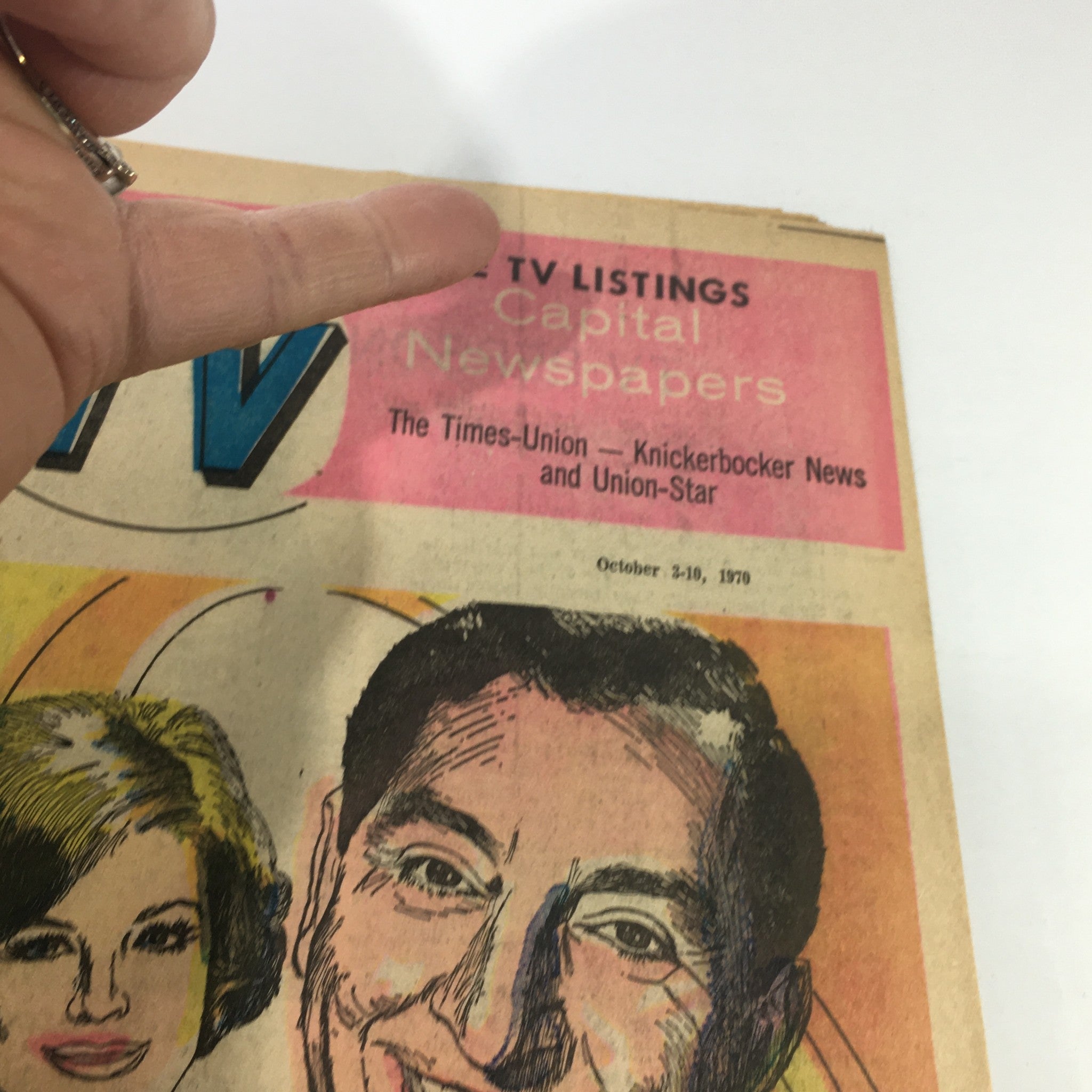 VTG TV Week's Complete TV Listings October 3-10 1970 - Danny Continues A Saga