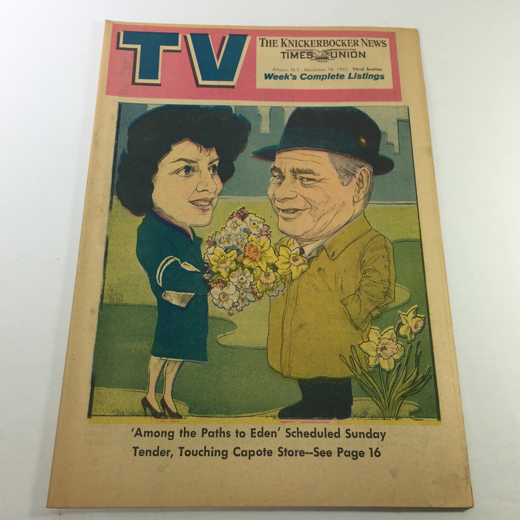 VTG TV Week's Complete TV Listings December 16 1967 - Among The Paths To Eden