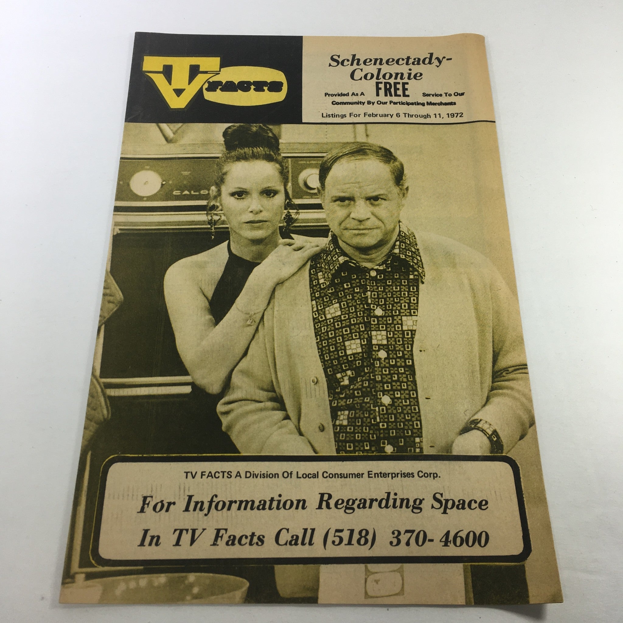 VTG TV Facts Weekly TV Listings: February 6-11 1972 - Retro Couple