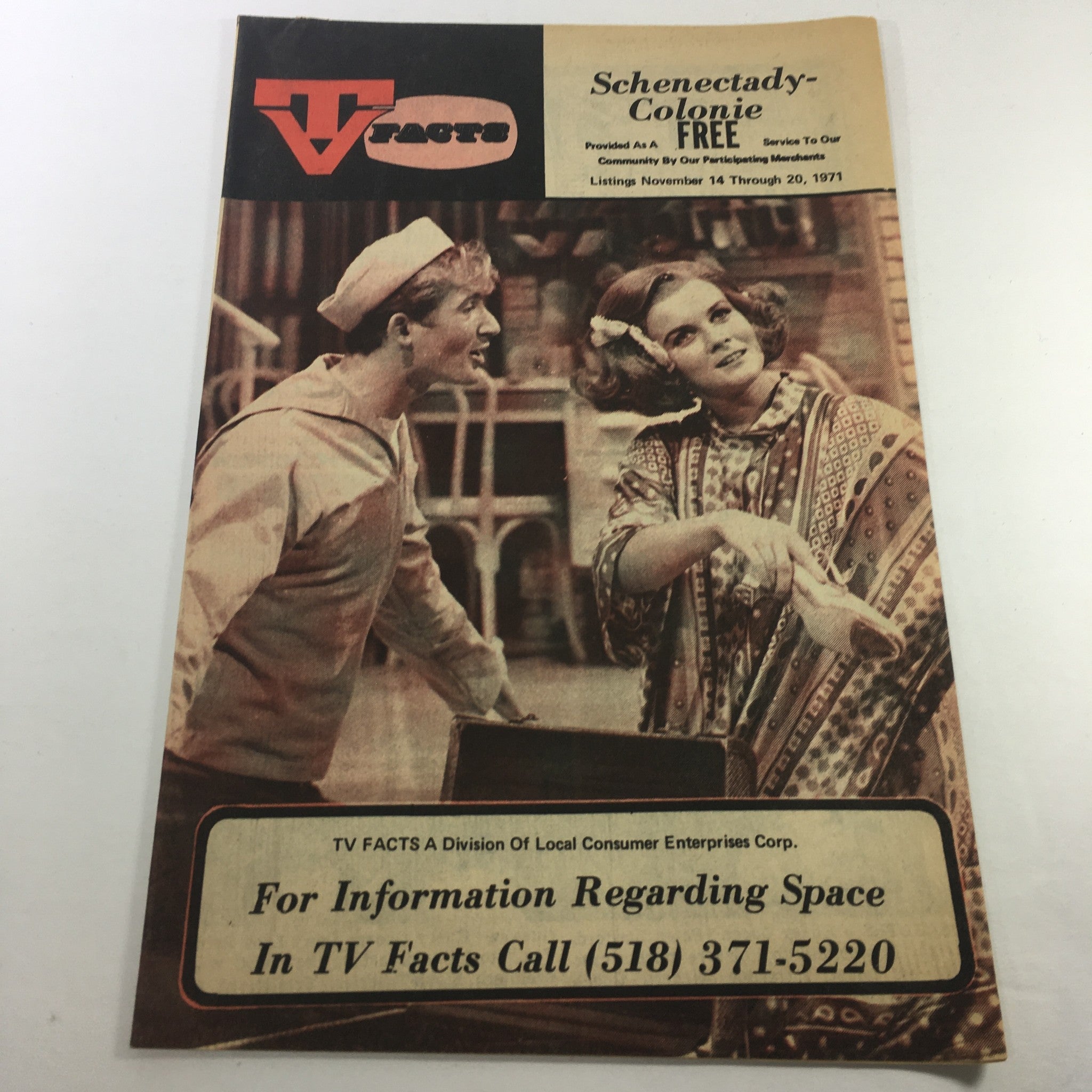 VTG TV Facts Weekly TV Listings: November 14-20 1971 - The Sound Of Music