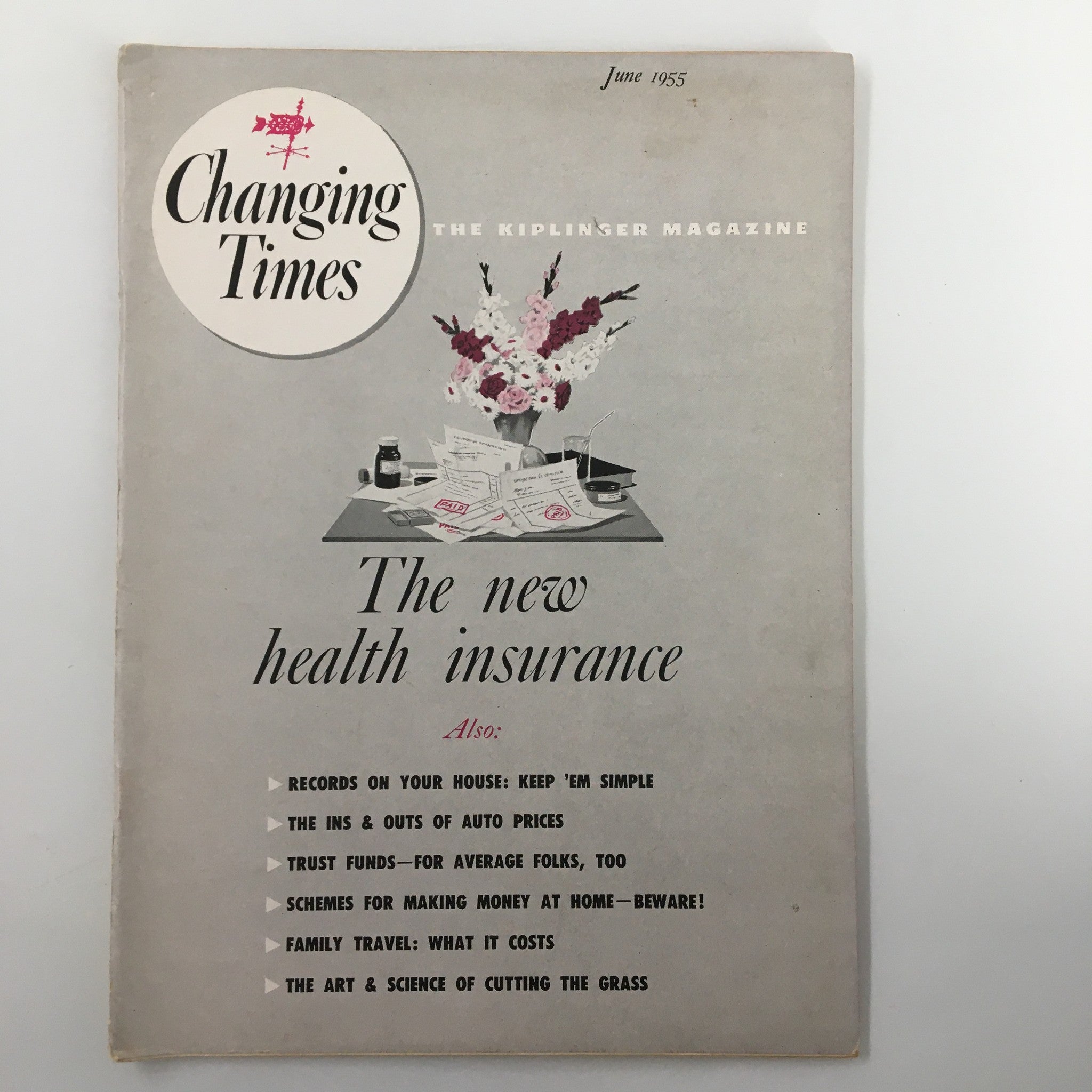 VTG Changing Times Magazine June 1955 Schemes For Making Money at Home Beware