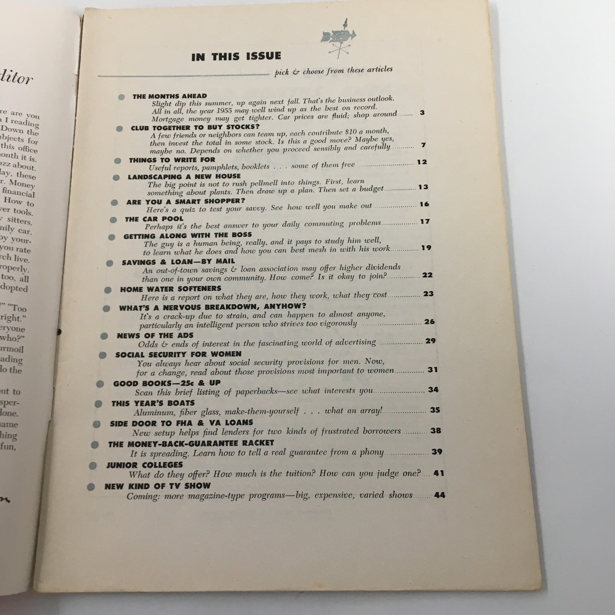 VTG Changing Times Magazine May 1955 Club Together To Buy Stocks?