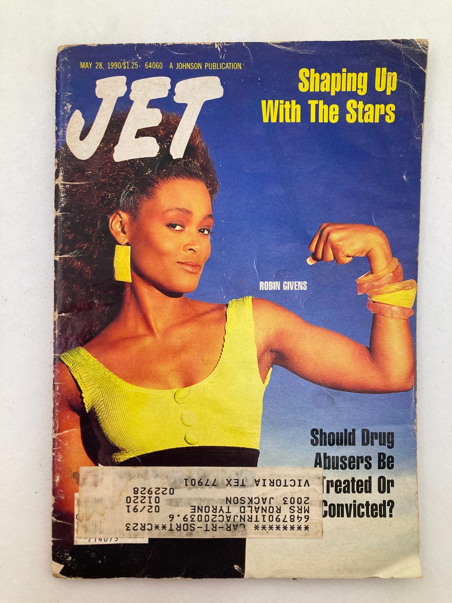 VTG Jet Magazine May 28 1990 Vol 78 #7 Robin Givens Shaping Up with the Stars