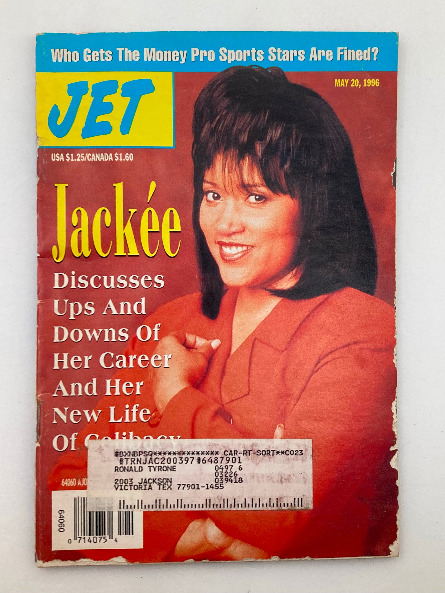 Jet Magazine May 20 1996 Vol 90 #1 Jackée Harry Discusses Ups Downs Career