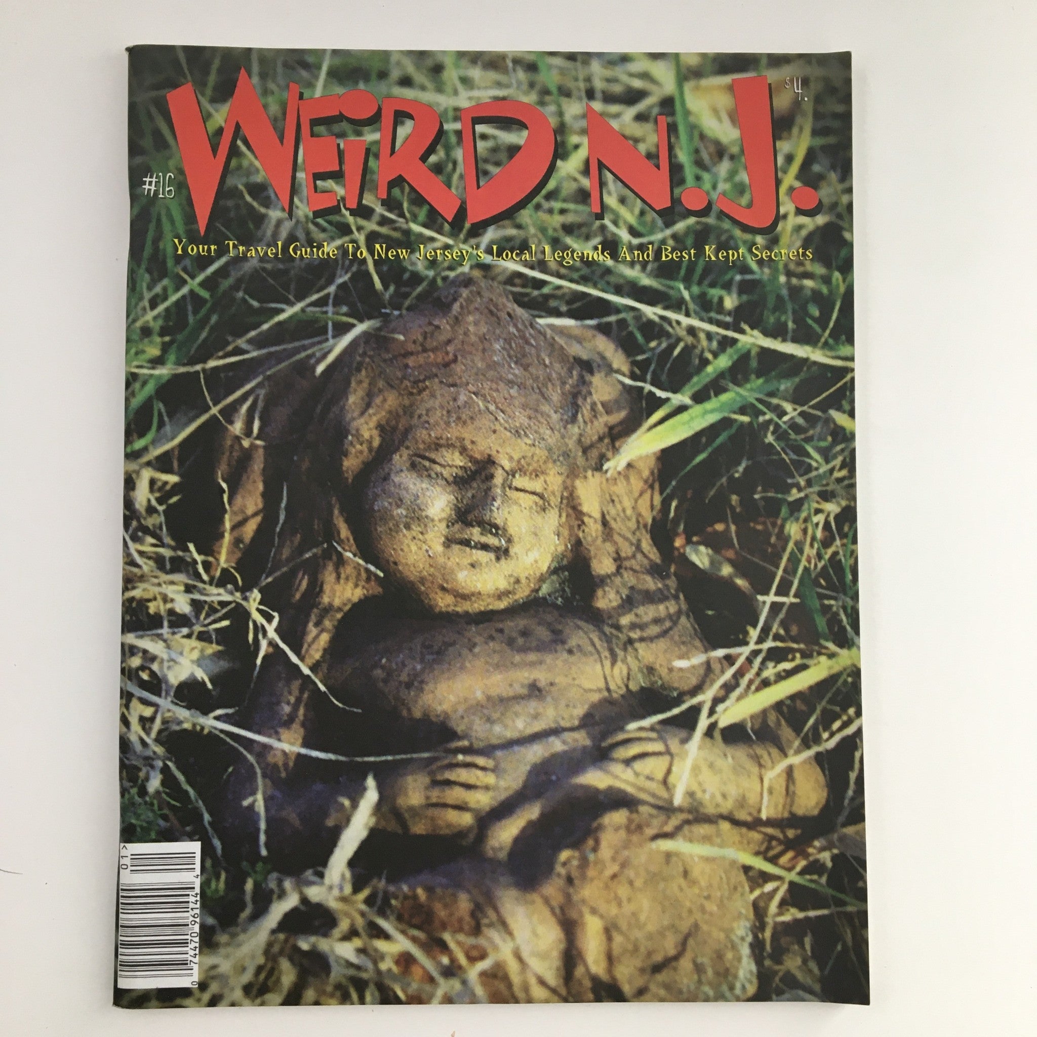 Weird N.J. Magazine 2001 #16 Travel Guide To NJ Local Legends, No Label