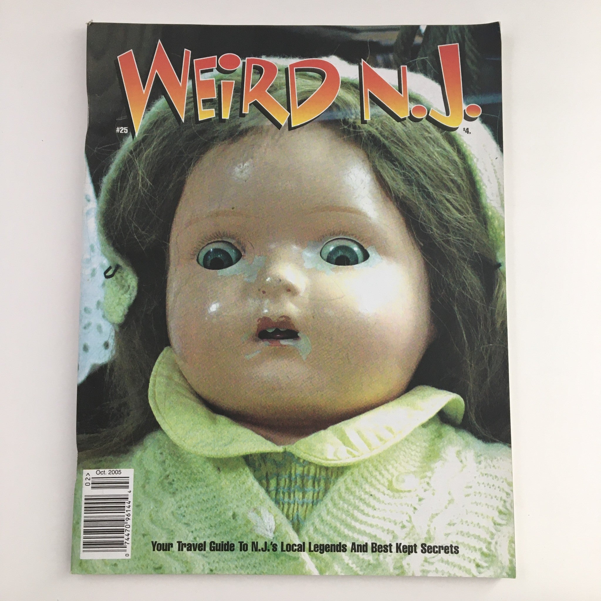 Weird N.J. Magazine October 2005 #25 Travel Guide To N.J. Local Legend, No Label