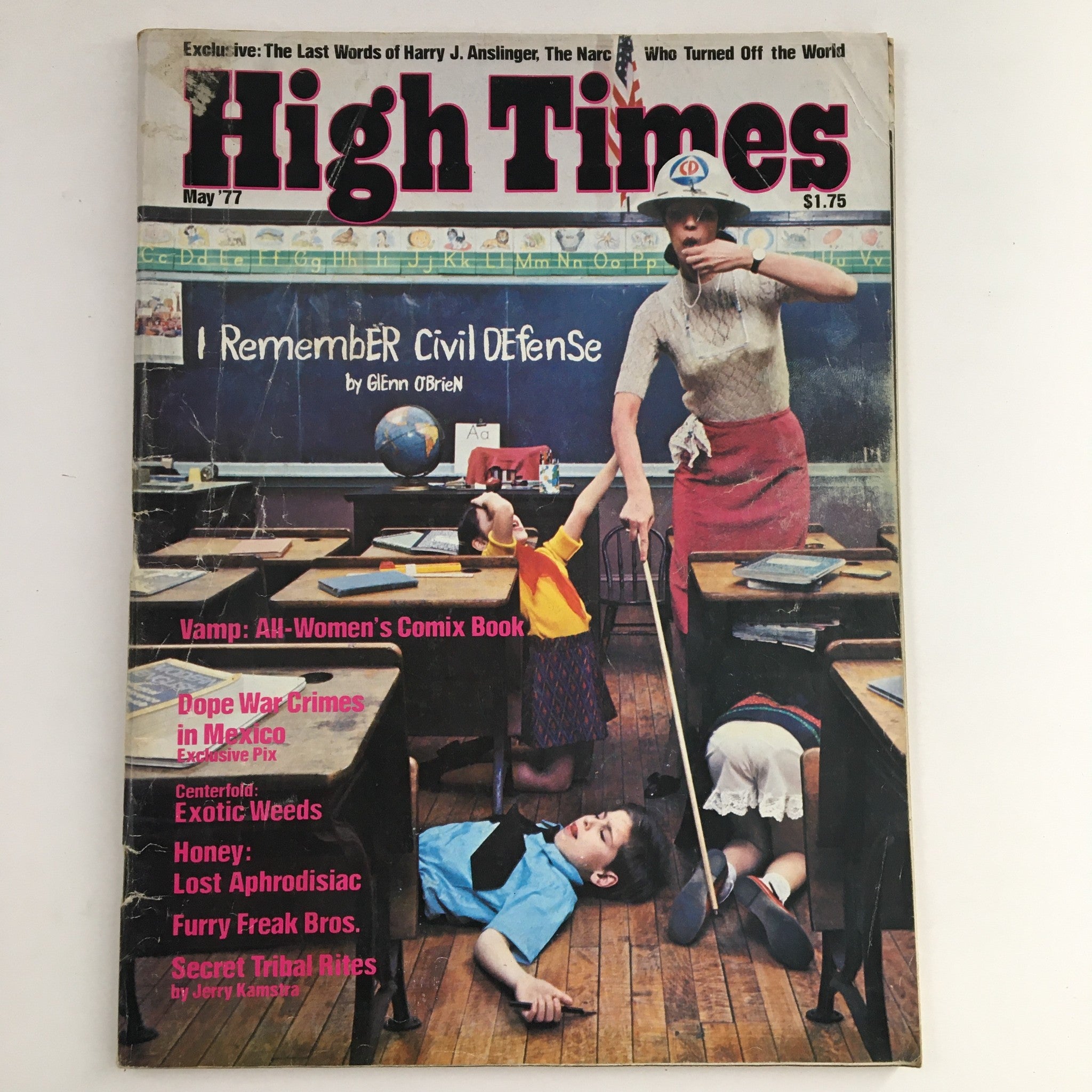 High Times Magazine May 1977 Dope War Crimes in Mexico Exclusive Pix, No Label