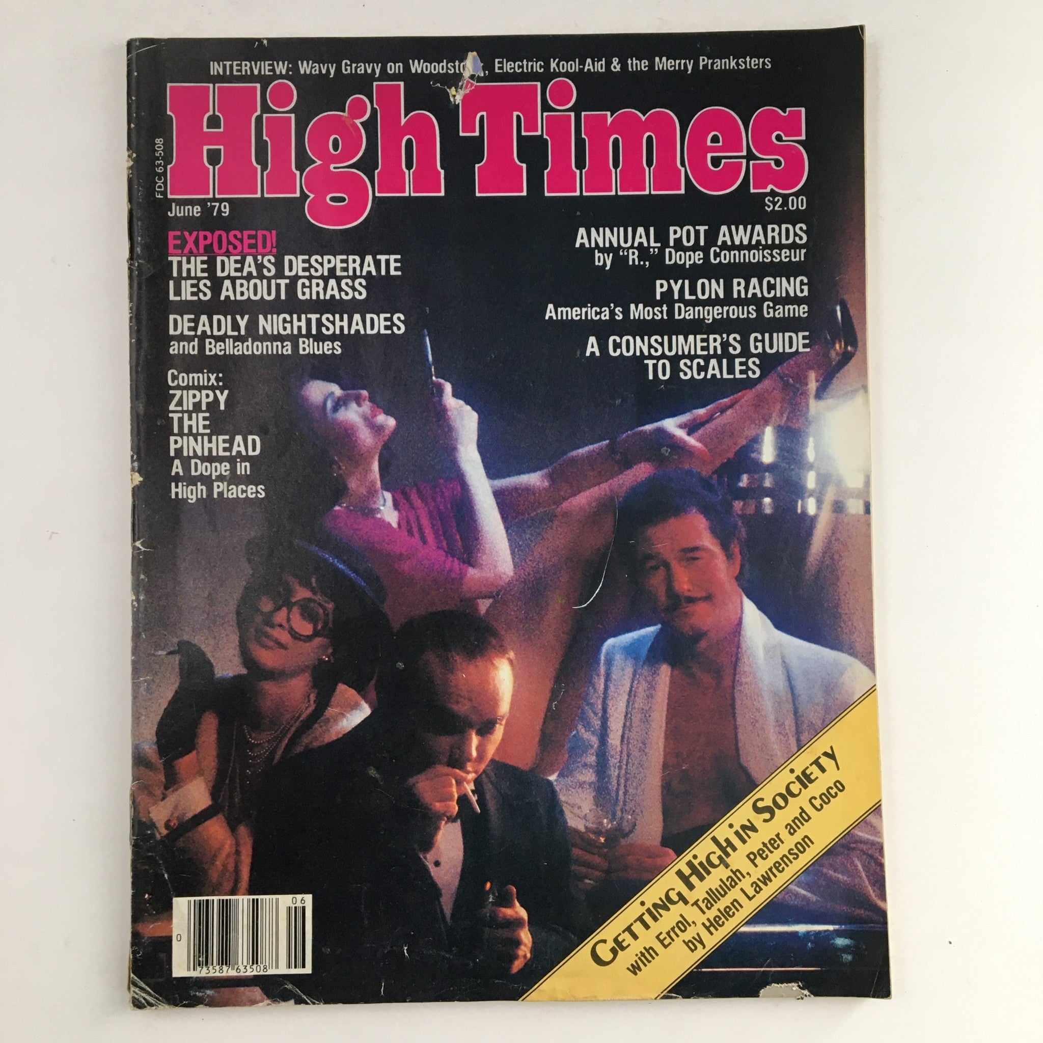 High Times Magazine June 1979 The Dea's Desperate Lies About Grass, No Label