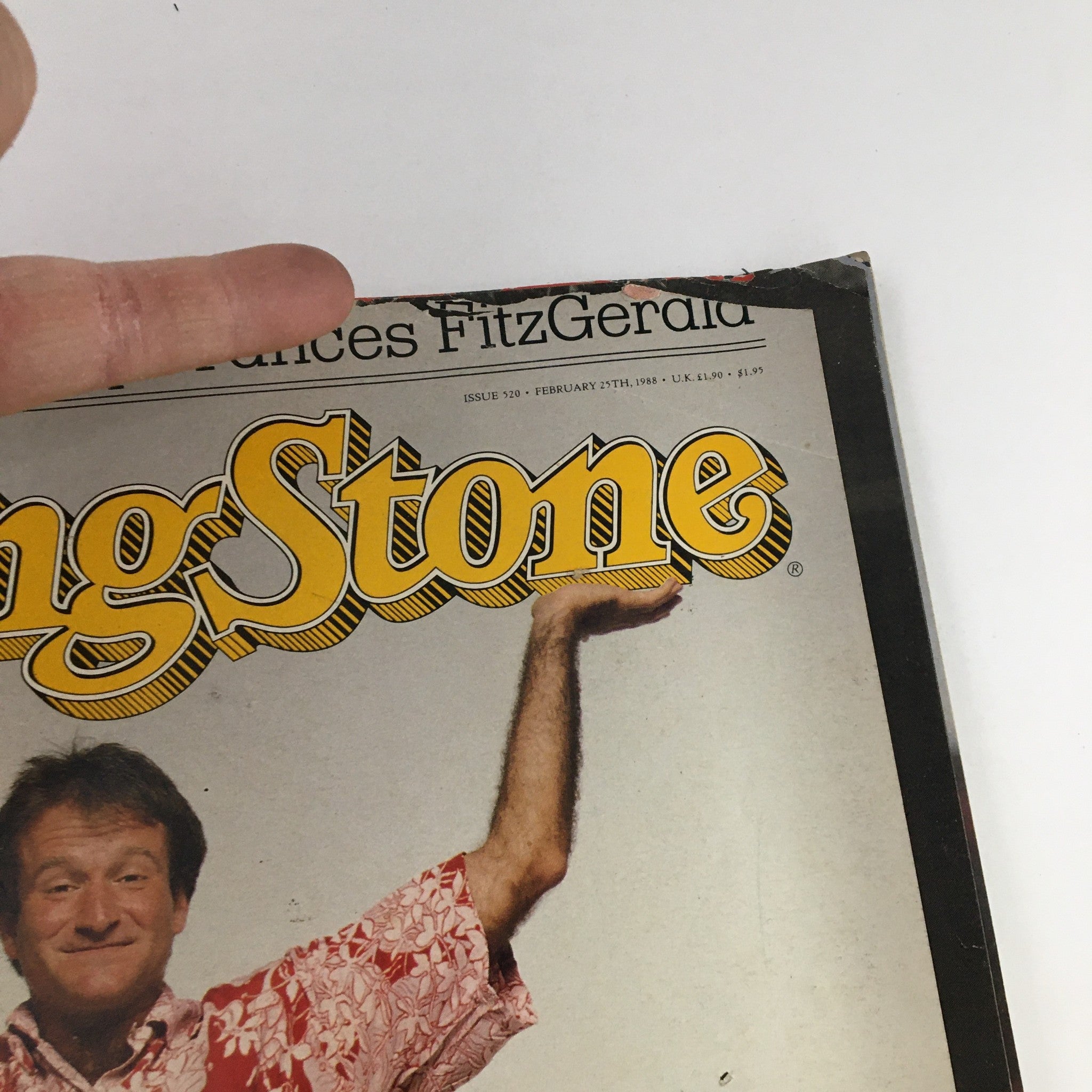 Rolling Stone Magazine February 25 1988 Robin Williams Rolling Stone Interview