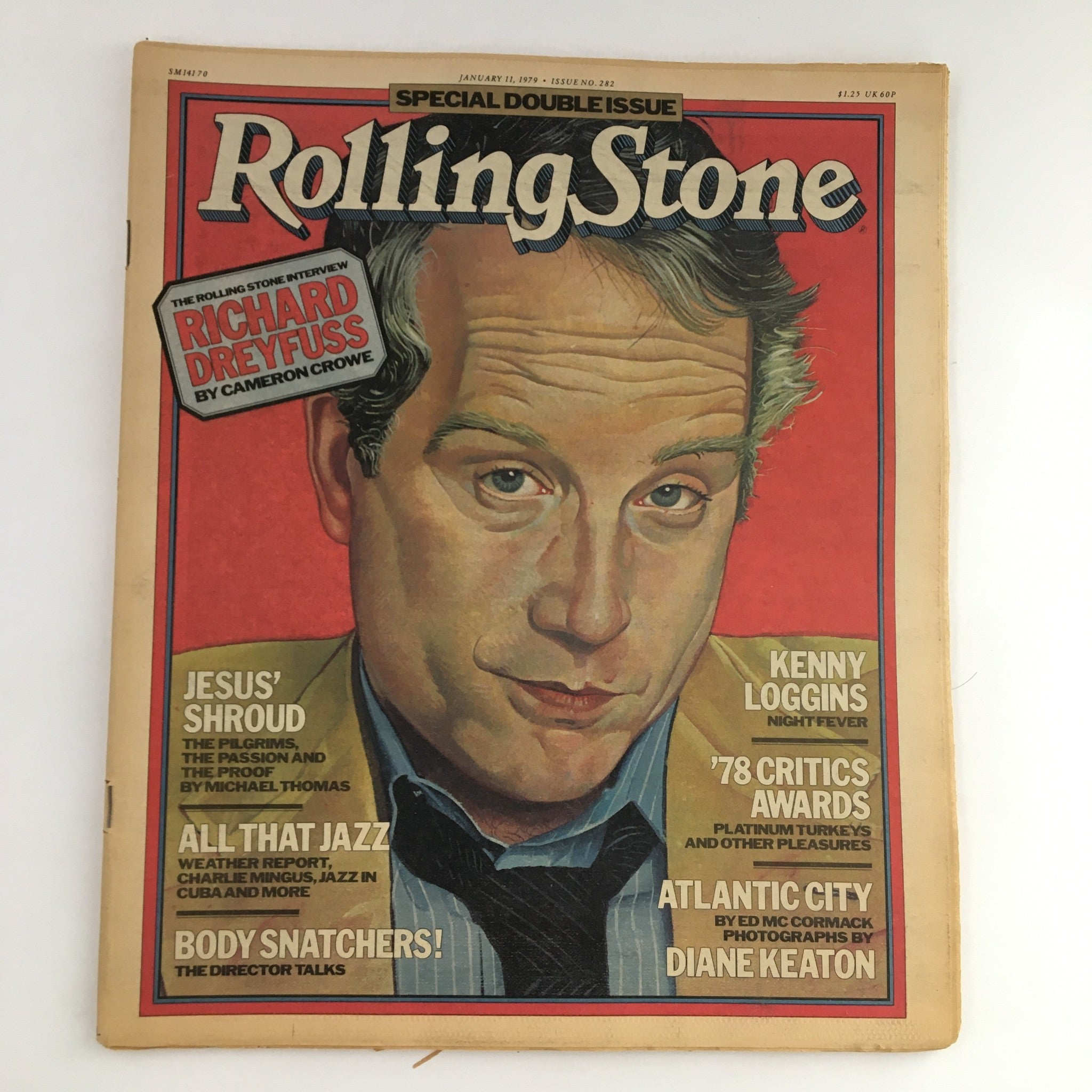 Rolling Stone Magazine January 11 1979 Richard Dreyfuss & Kenny Loggins No Label