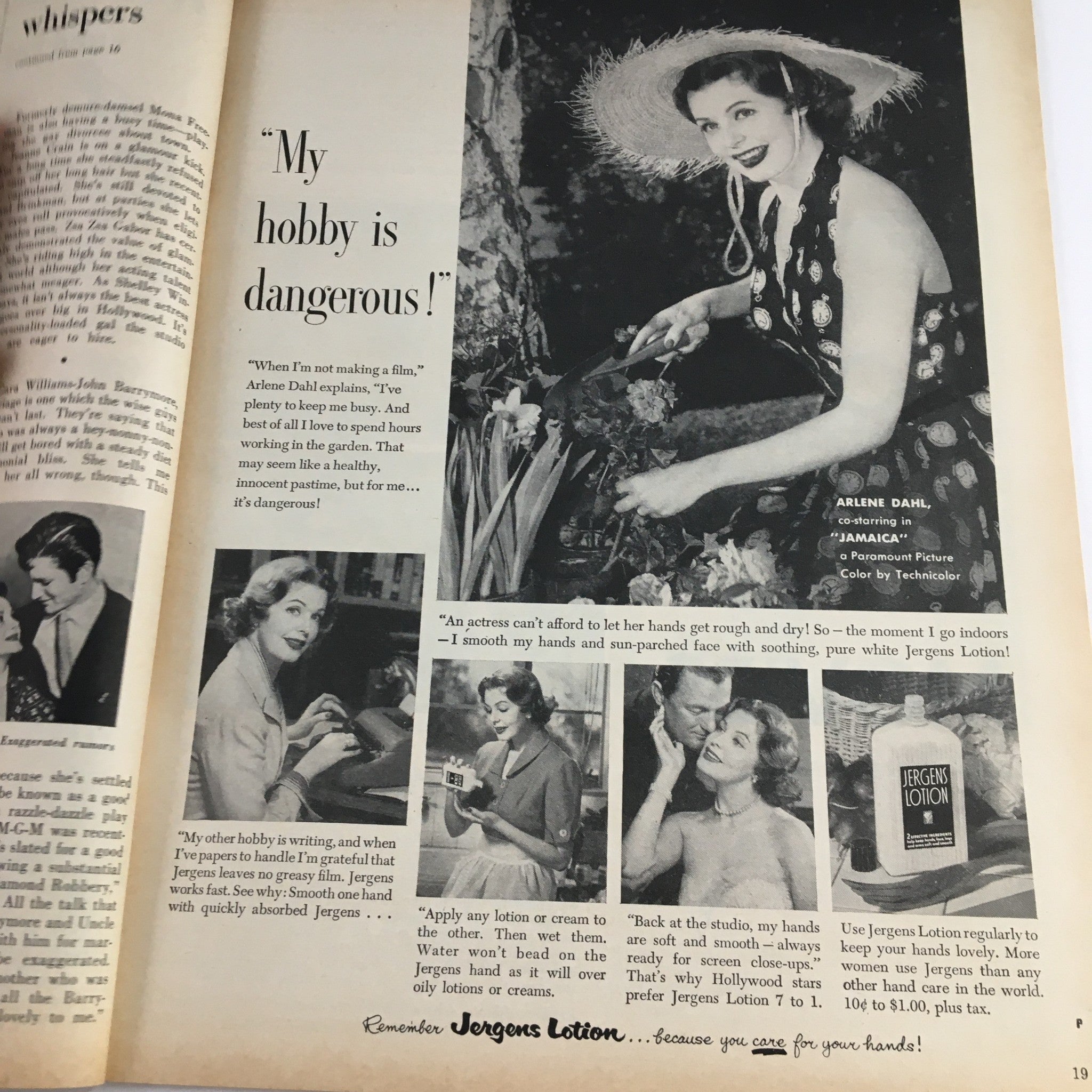 Photoplay Magazine April 1953 Esther Williams, Liz Taylor, John Derek, Ann Blyth