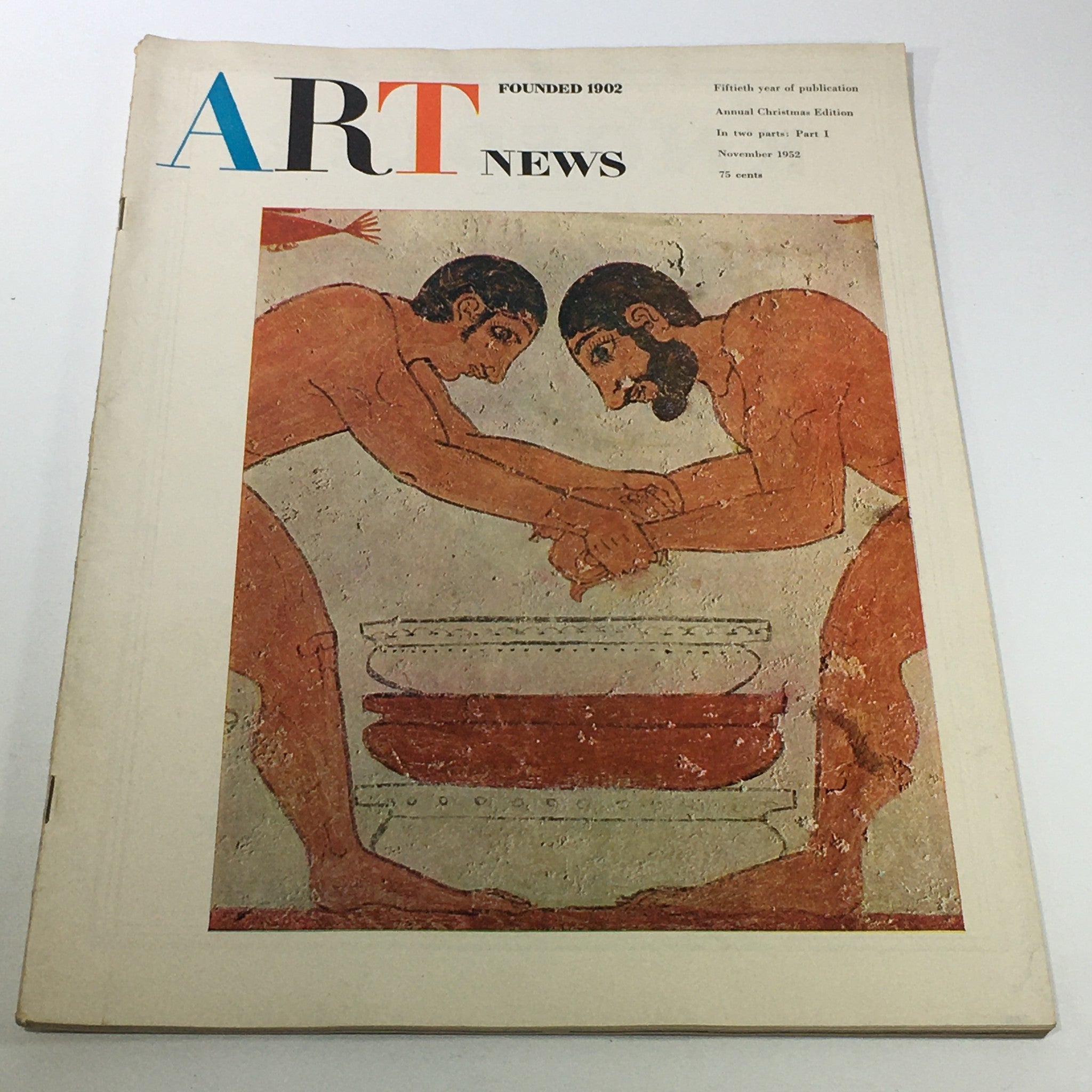 VTG Art News Magazine November 1952 - Tumba de los Augures / Newsstand