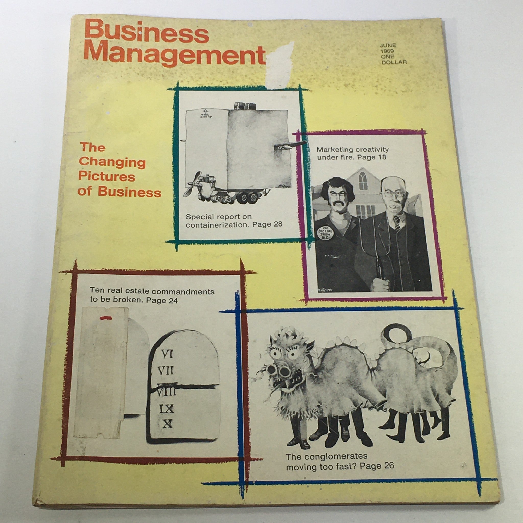 VTG Business Management Magazine June 1969 - Changing Pictures of Business