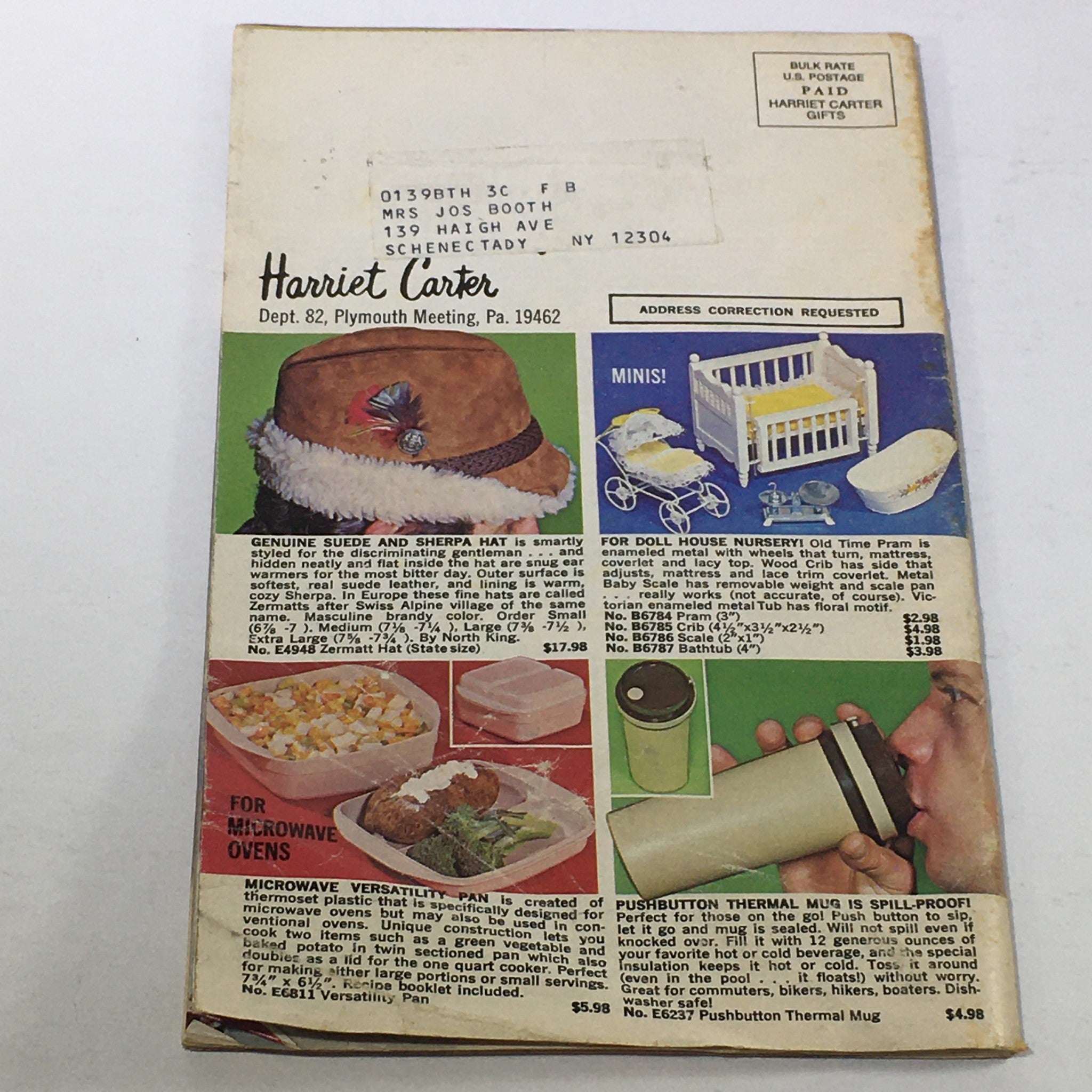 VTG RARE Harriet Carter Distinctive Gifts Ideas Price Guide Catalog