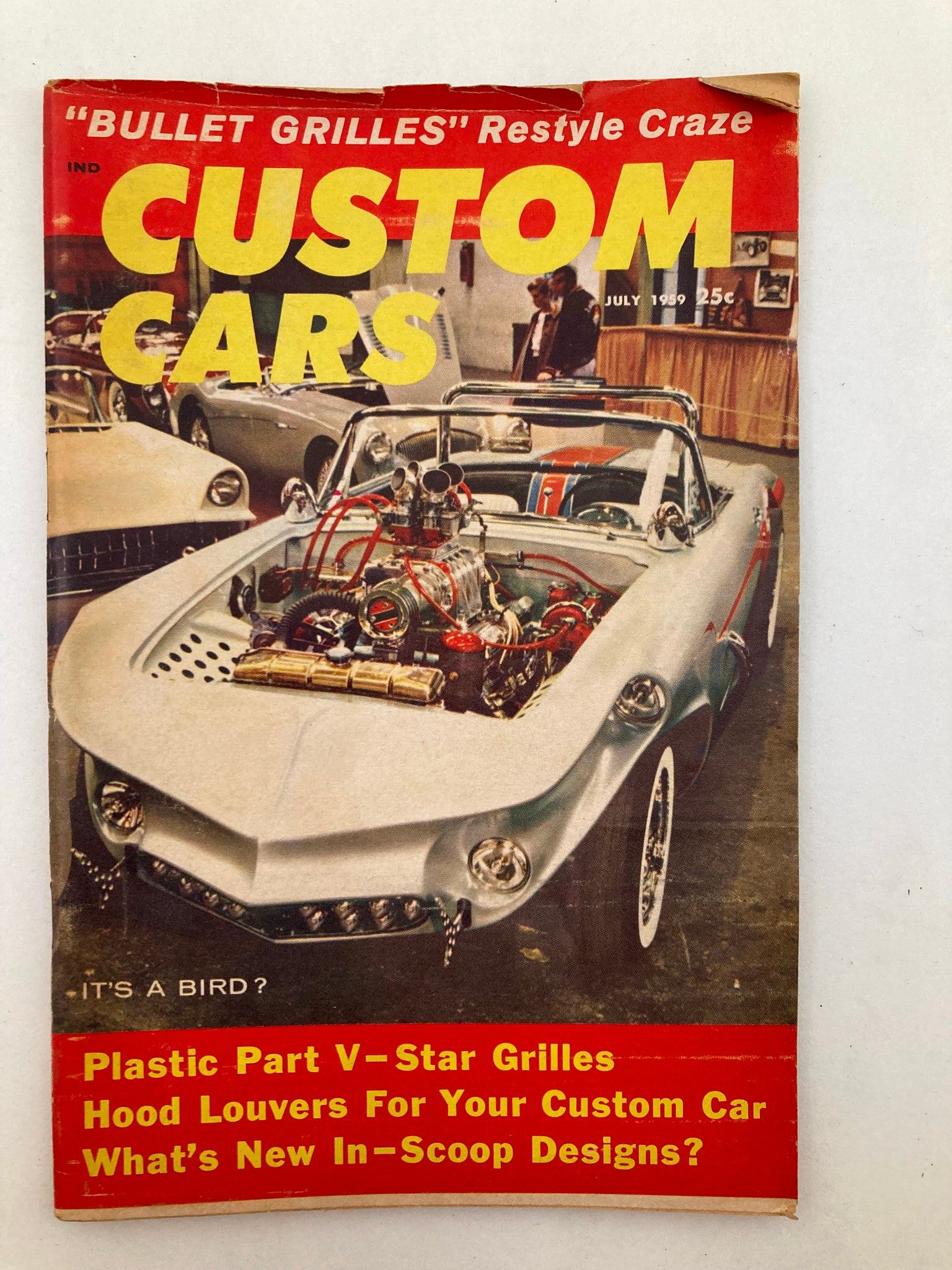 VTG Custom Cars Magazine July 1959 Vol 2 #11 Part V-Star Grilles No Label