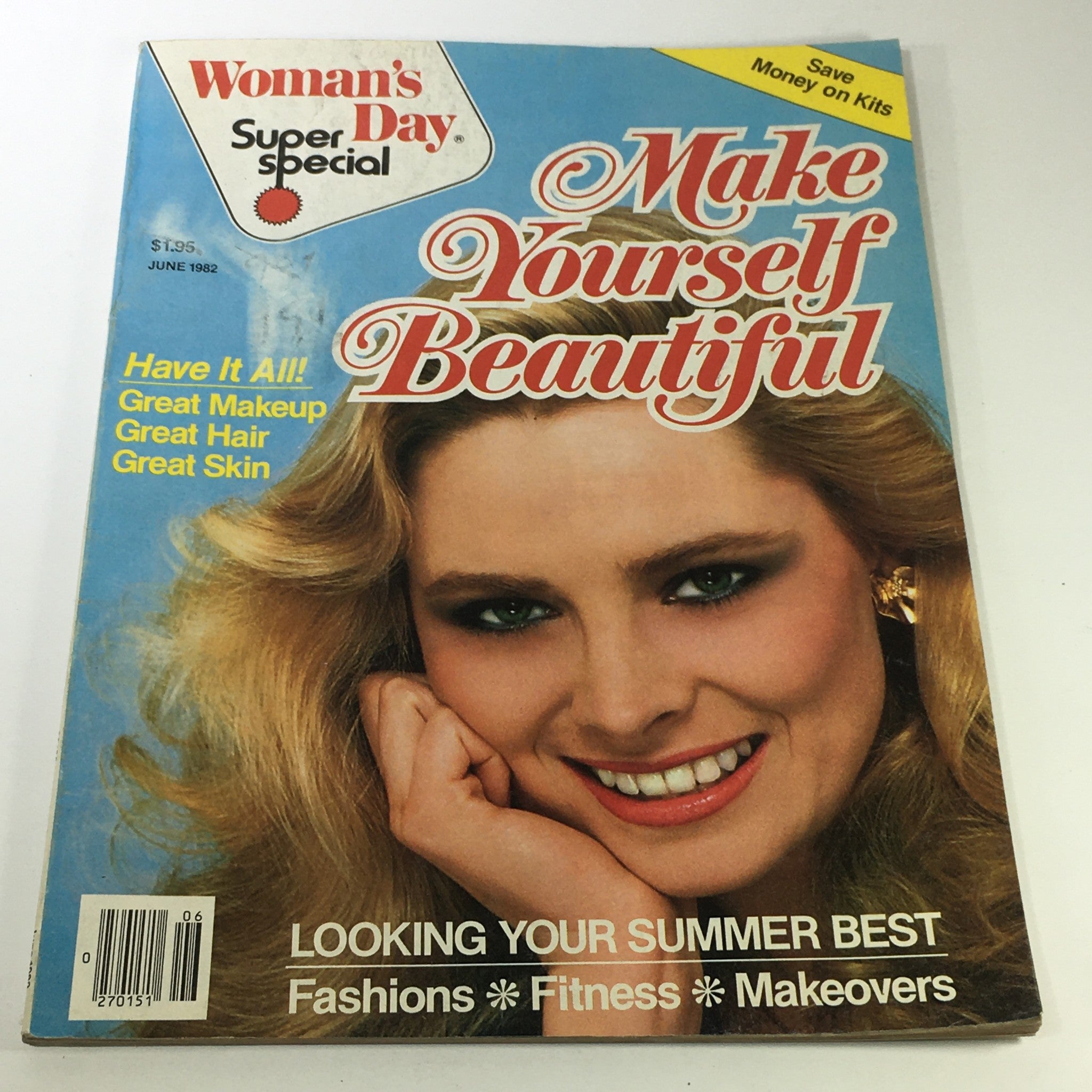 VTG Woman's Day Magazine June 1982 - Fashion / Fitness / Makeovers / Newsstand