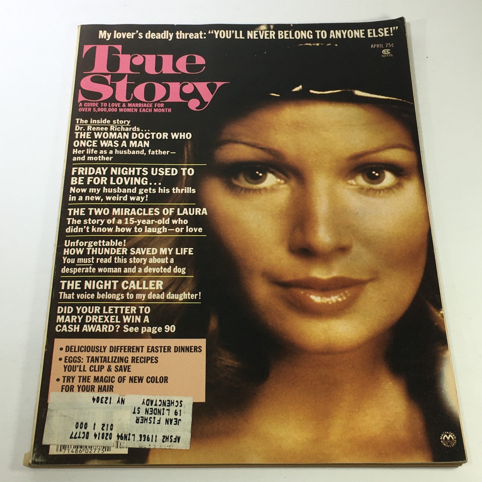 VTG True Story Magazine April 1970s - Mary Drexel / The 2 Miracles of Laura