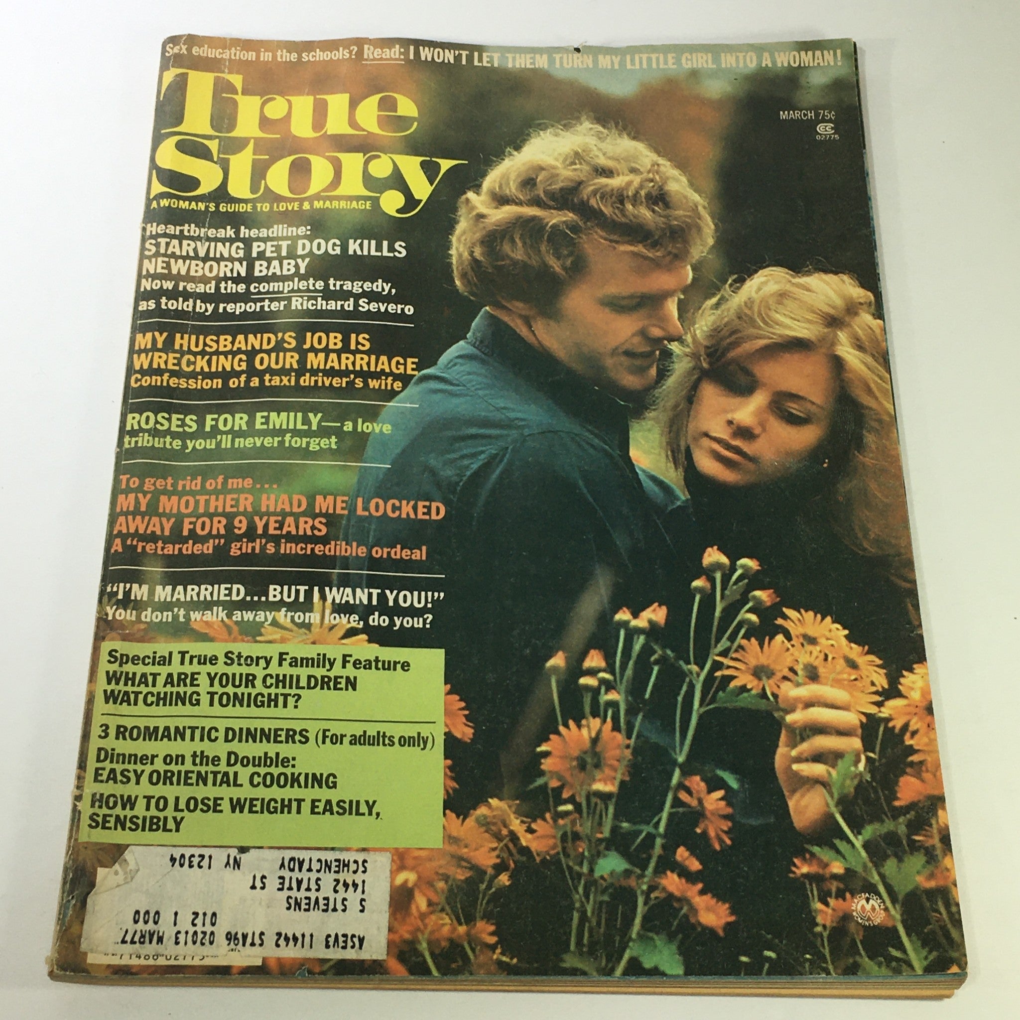 VTG True Magazine March 1977 Vol. 116 #2 - Cover Photo by Connie Brukin