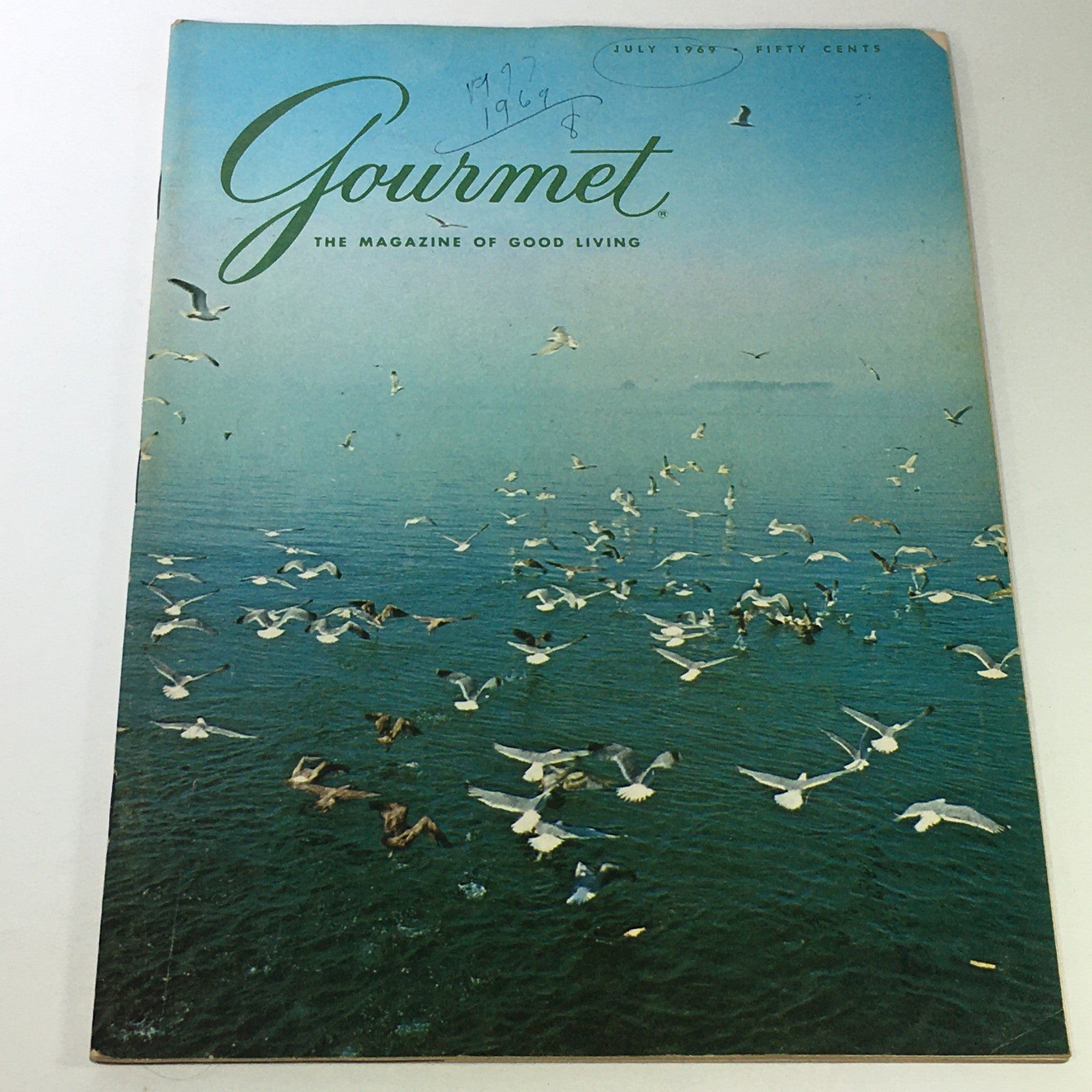 VTG Gourmet The Magazine of Good Living July 1969 / Newsstand / No Label