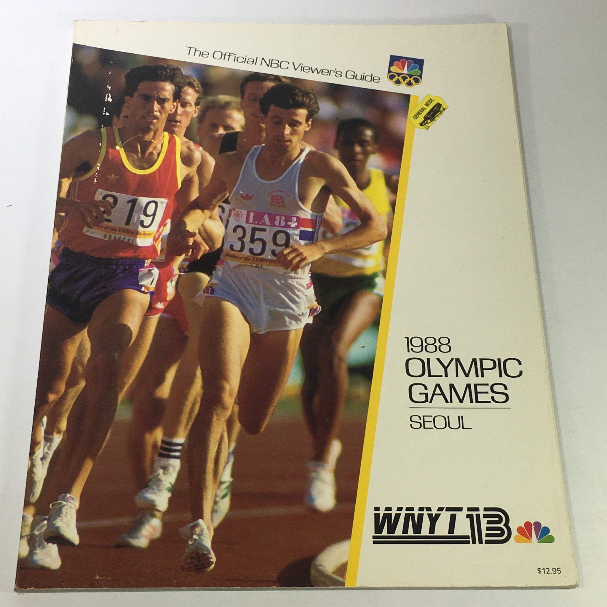 VTG 1988 Olympic Games Official NBC Viewer's Guide Seoul, South Korea