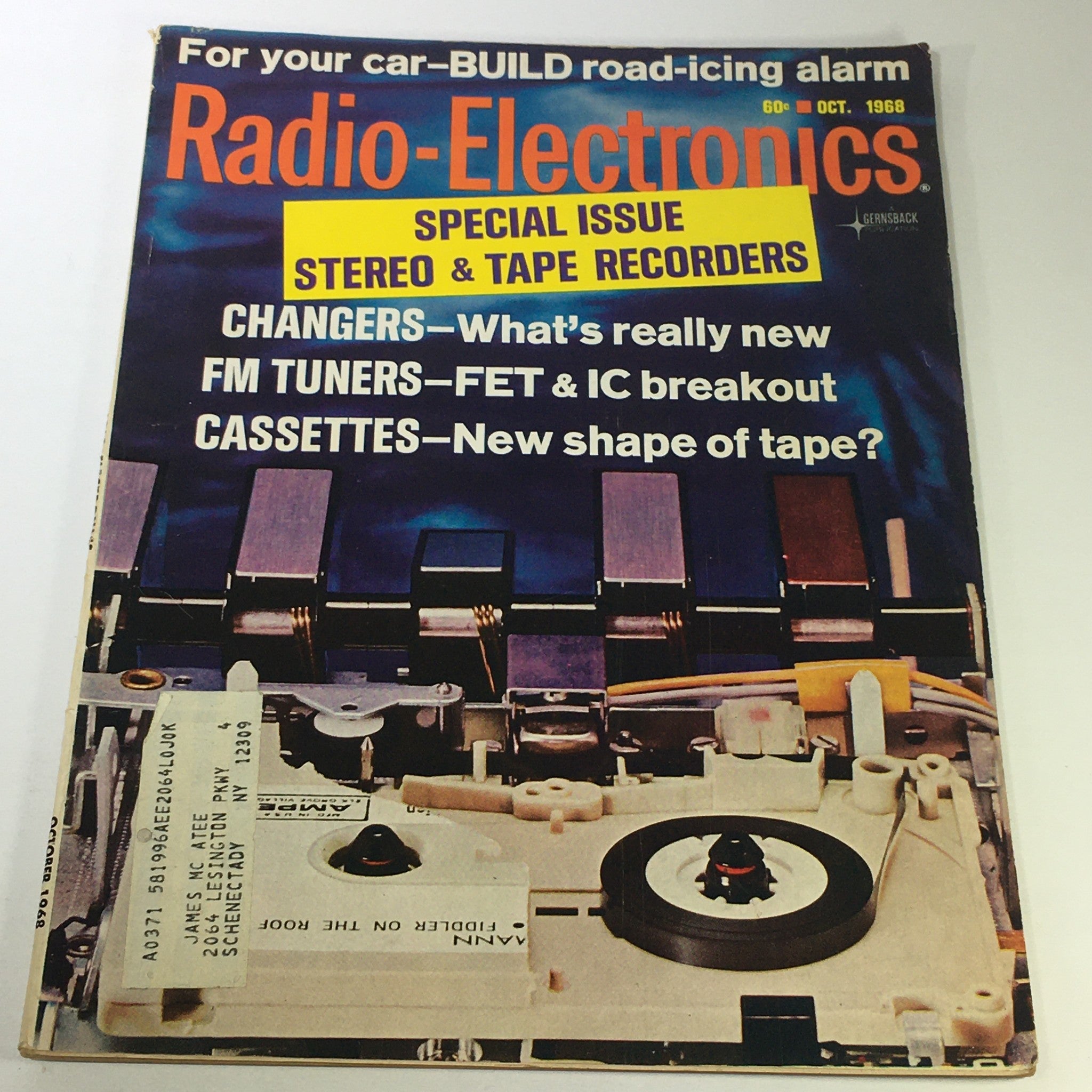 VTG Radio-Electronics Guide Magazine October 1968 - Stereo & Tape Recorders