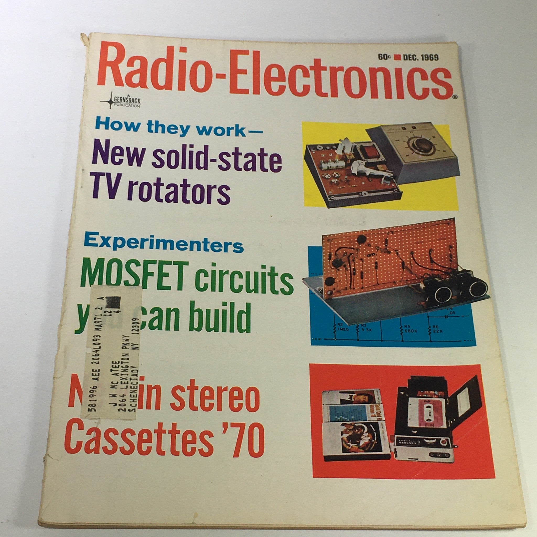 VTG Radio-Electronics Magazine December 1969 - Solid-State TV Rotators