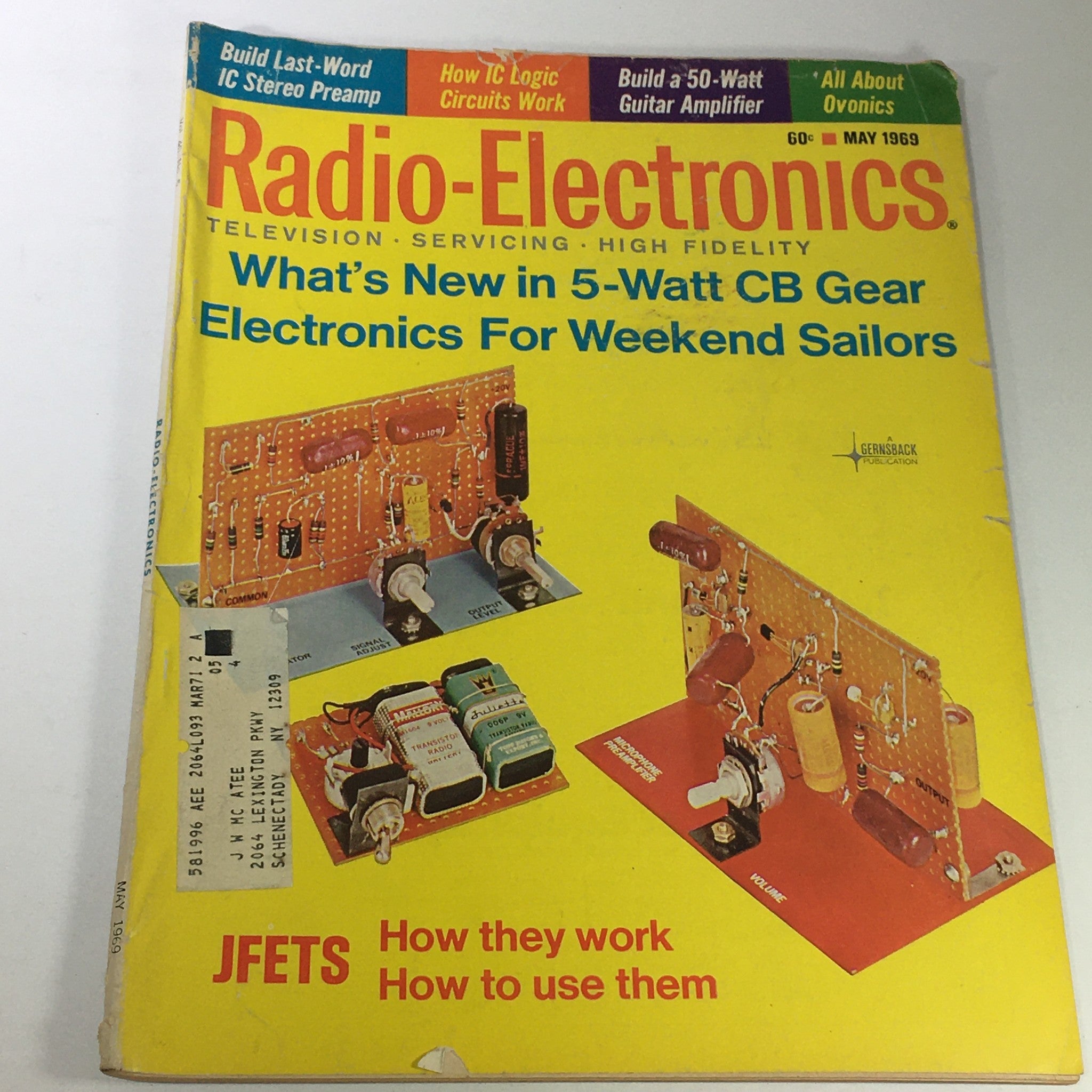 VTG Radio-Electronics Magazine May 1969 - 5-Watt CB Gear Electronics