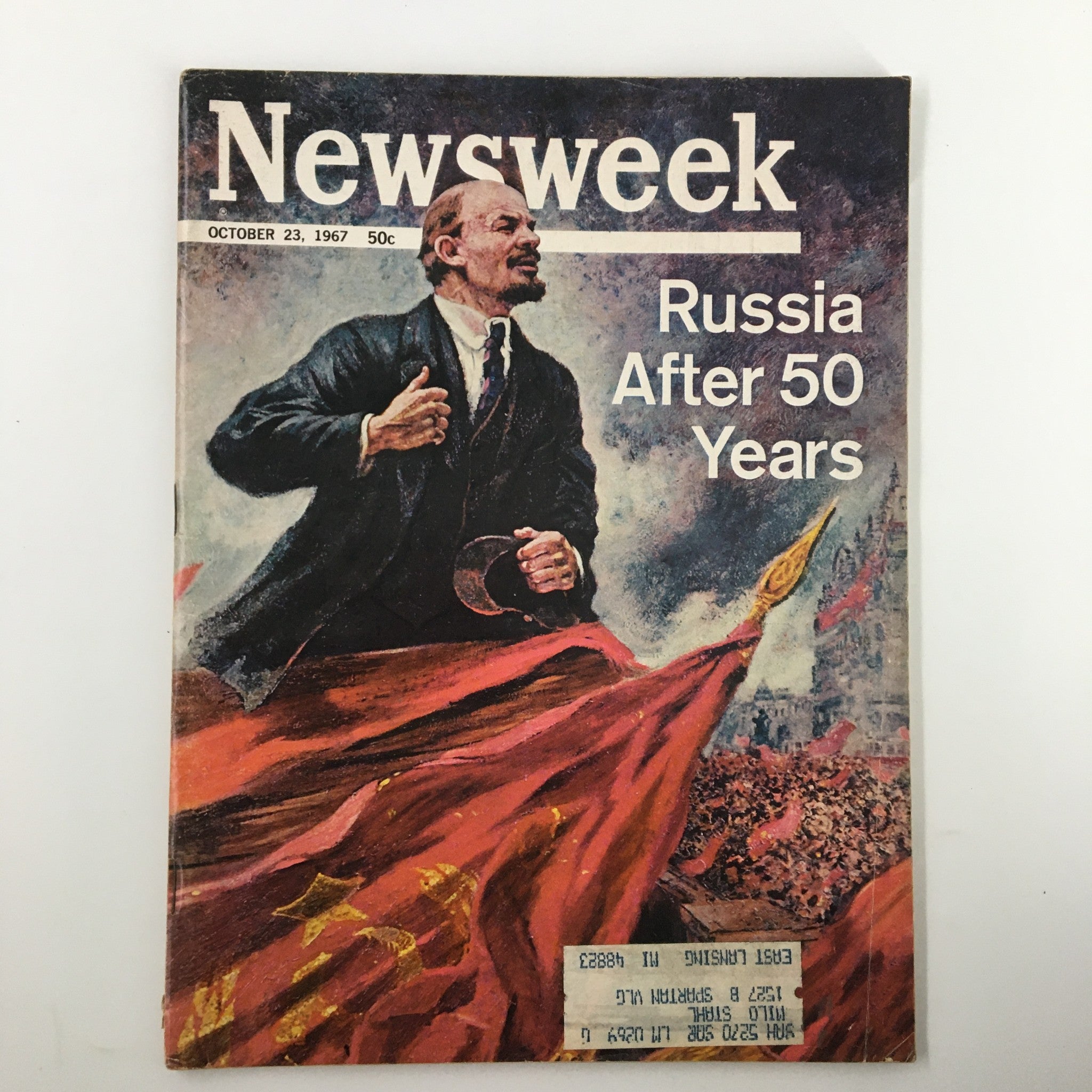 VTG Newsweek Magazine October 23 1967 The Russia After 50 Years