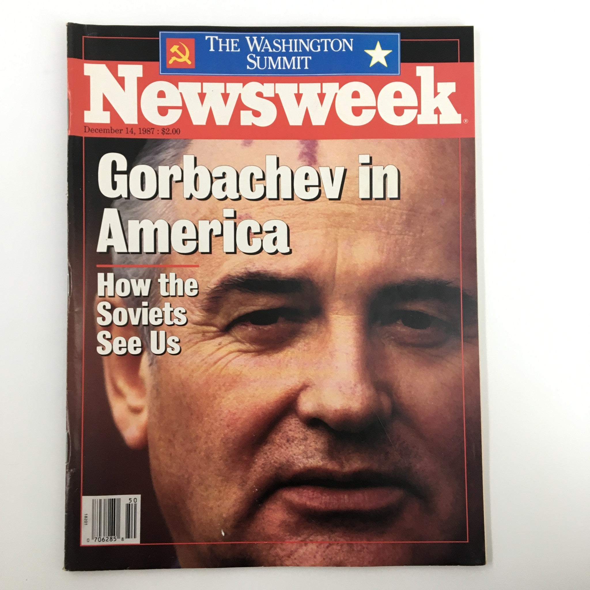 VTG Newsweek Magazine December 14 1987 Mikhail Gorbachev in America