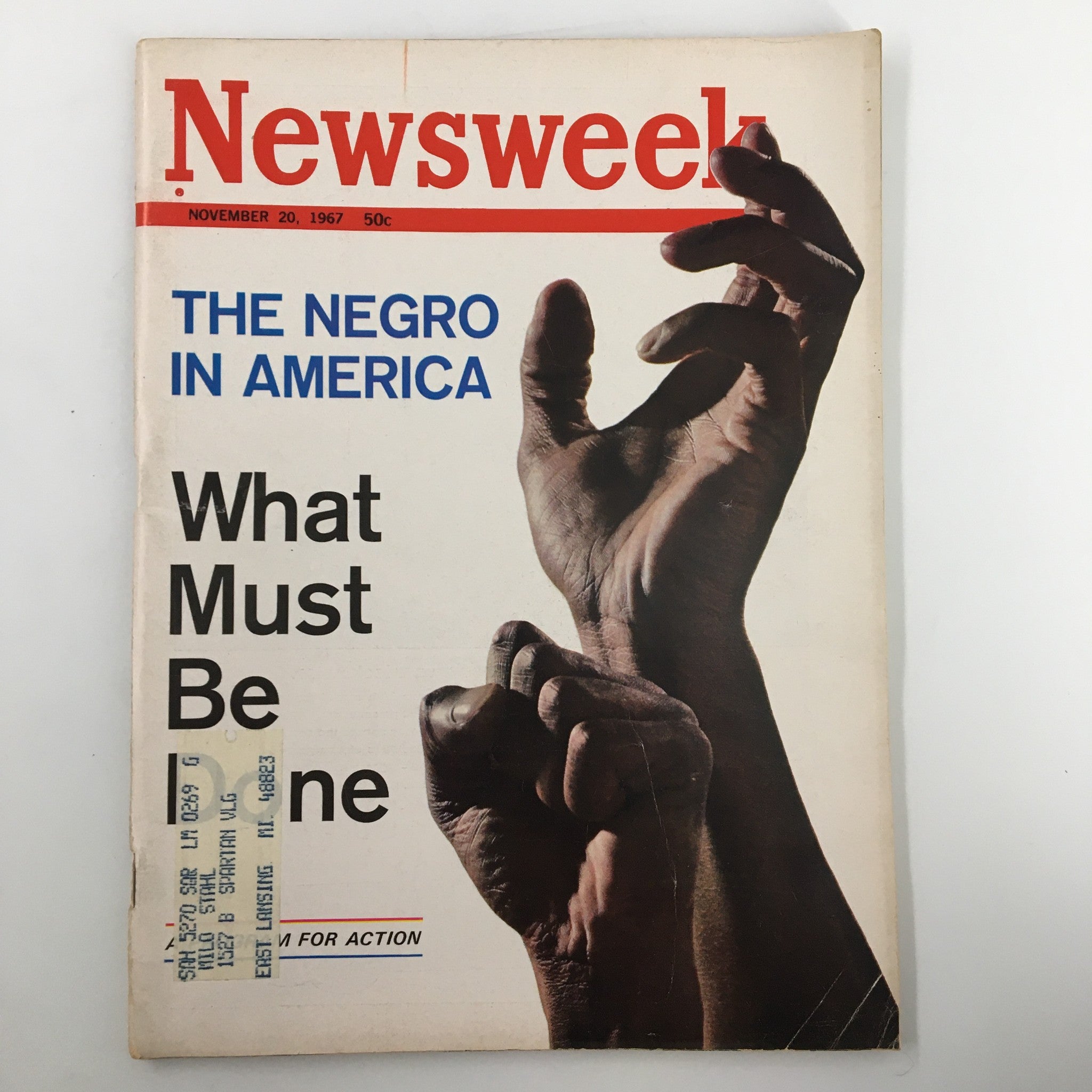 VTG Newsweek Magazine November 20 1967 The Negro America What Must Be Done