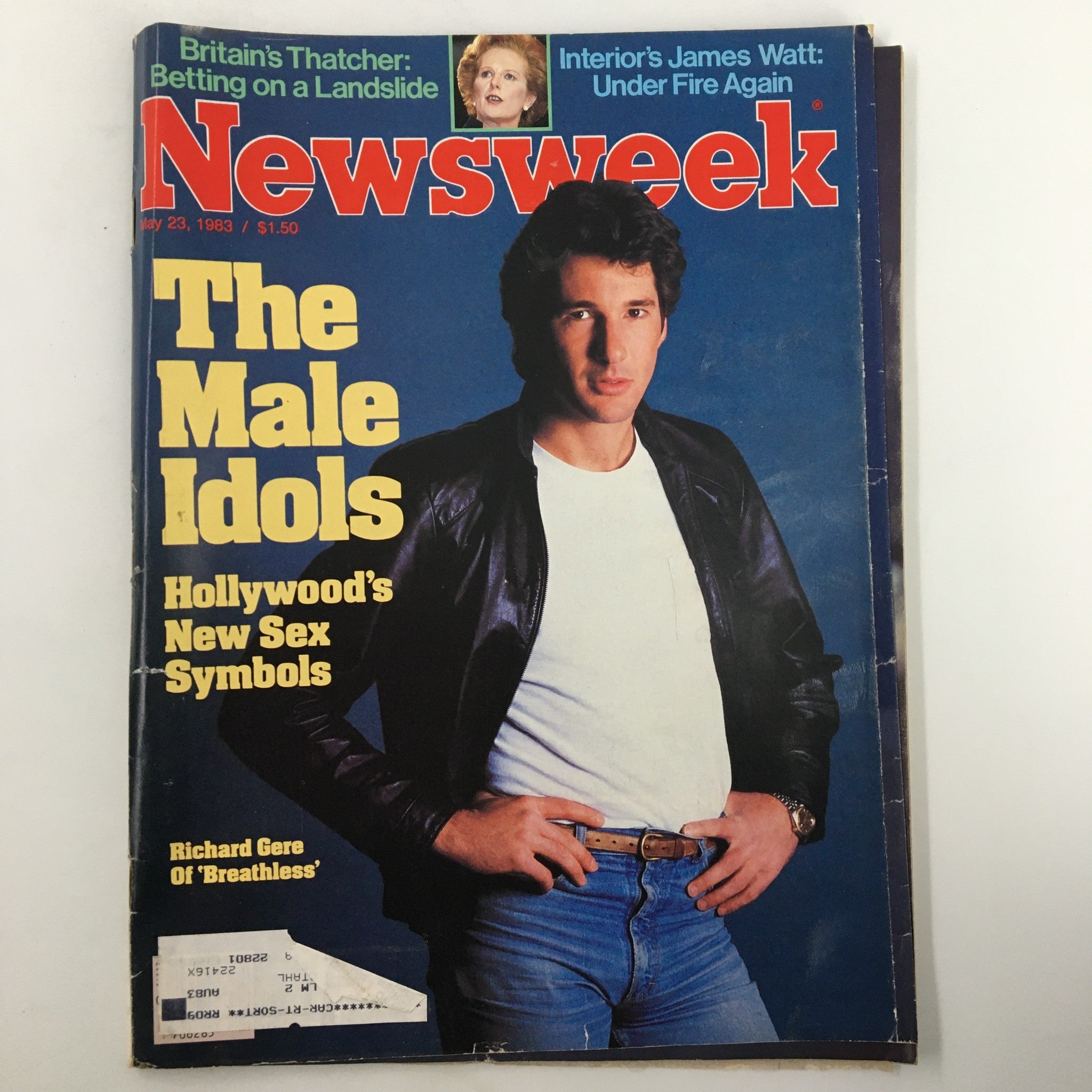 VTG Newsweek Magazine May 23 1983 Richard Gere Hollywood's New Sex Symbol