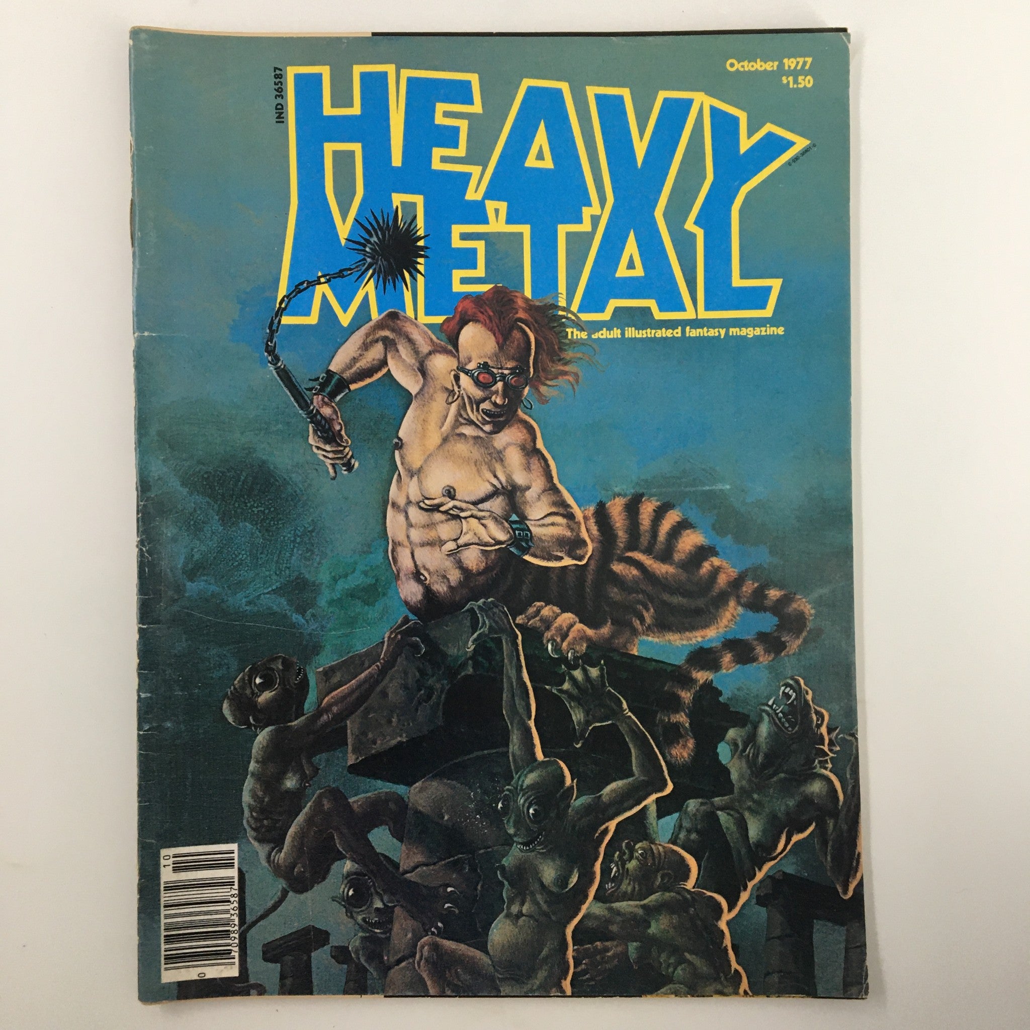 VTG Heavy Metal Magazine October 1977 Vol I #7 The White Night No Label