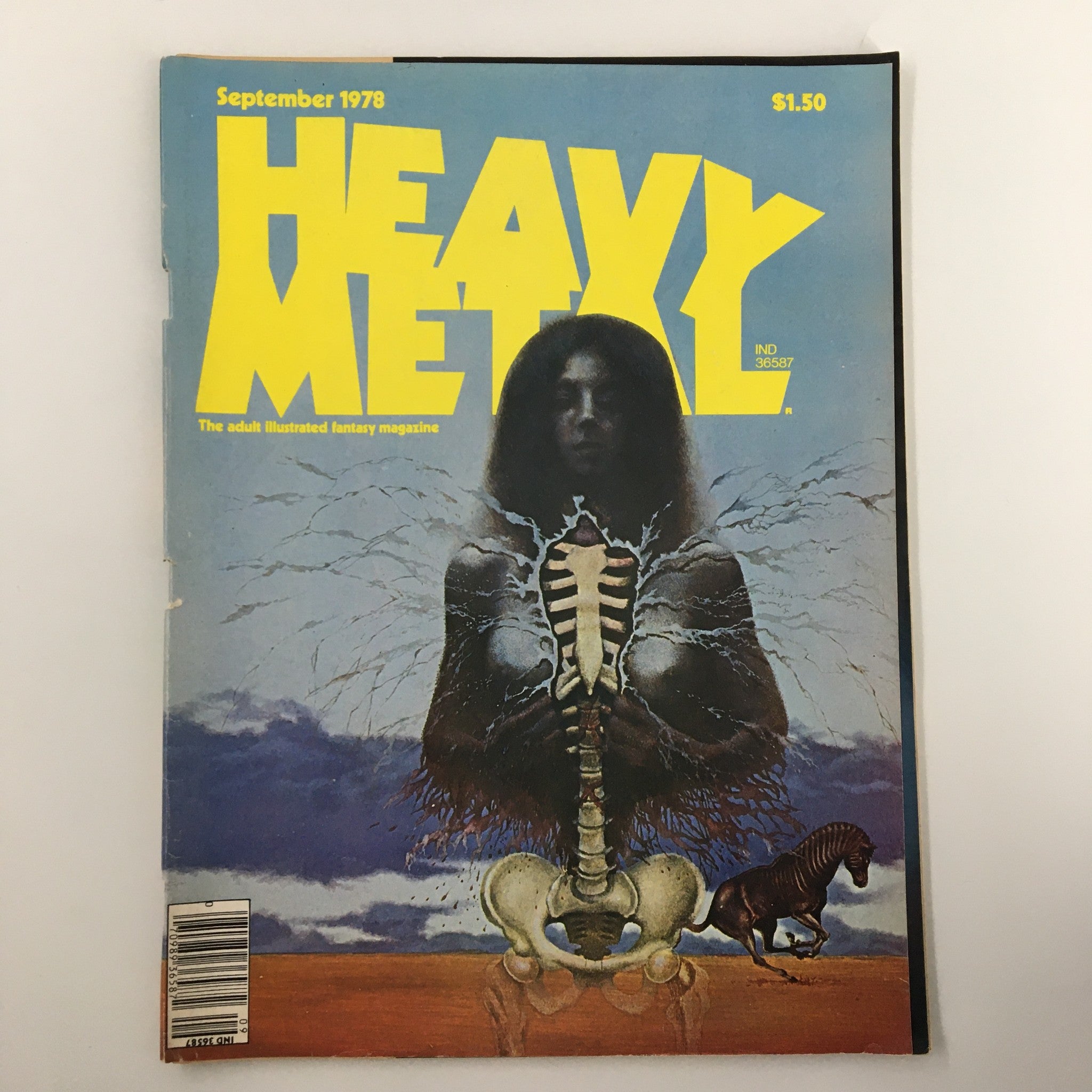 VTG Heavy Metal Magazine September 1978 Vol II #5 Born with the Dead No Label