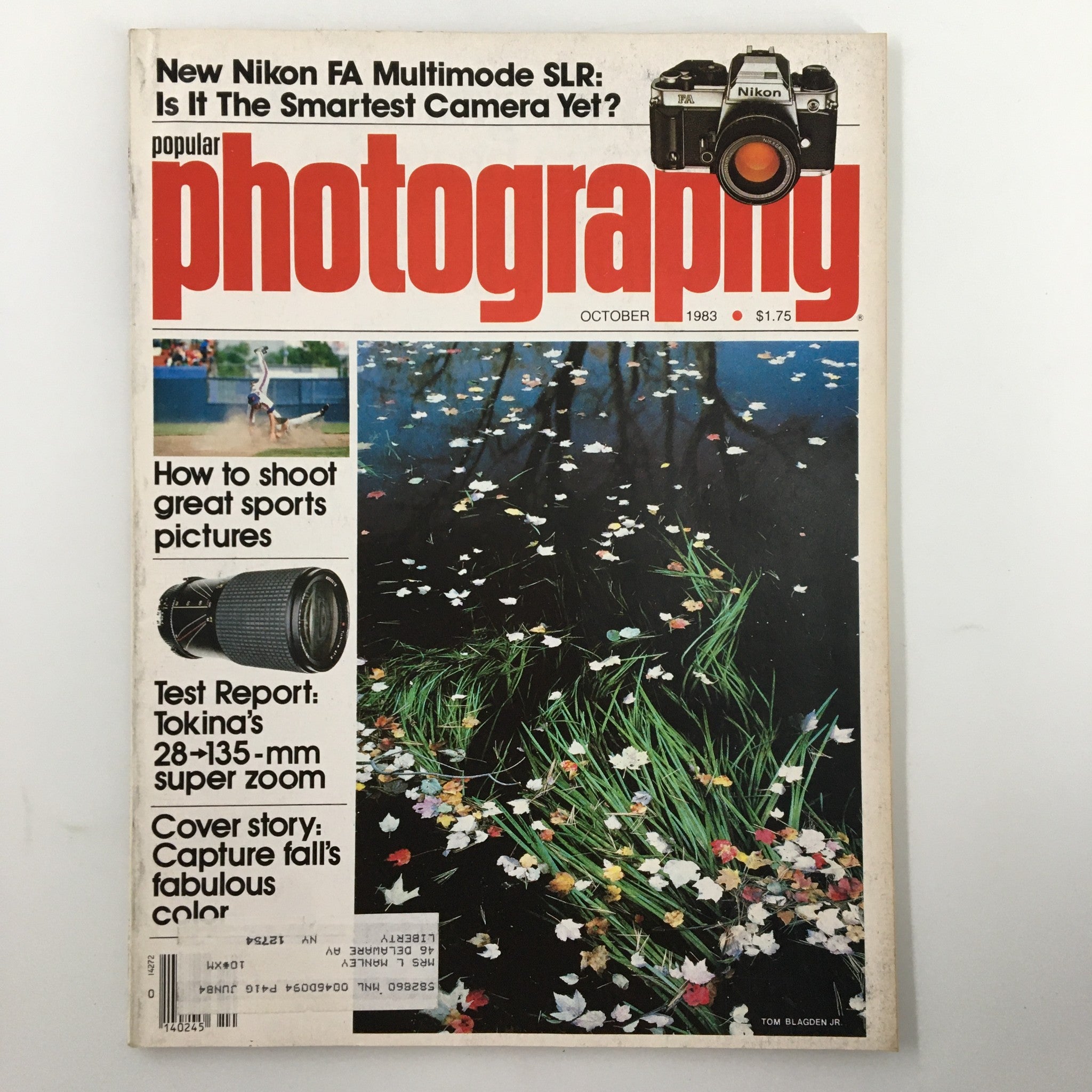 VTG Popular Photography Magazine October 1983 How To Shoot Great Pictures