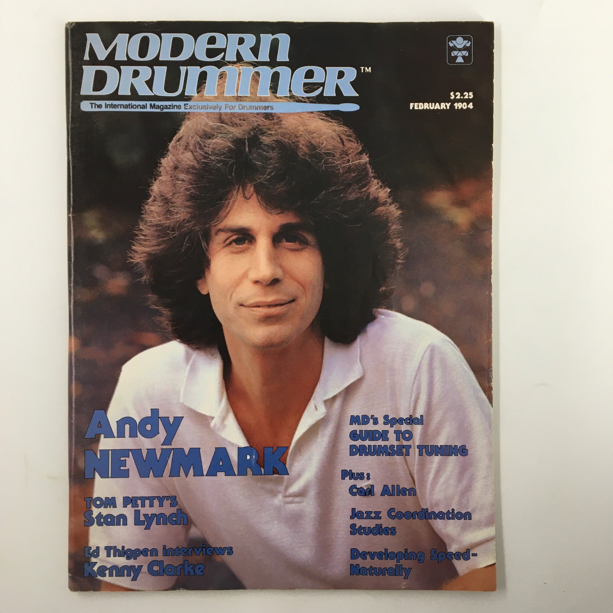 VTG Modern Drummer Magazine February 1984 Andy Newmark Stan Lynch No Label