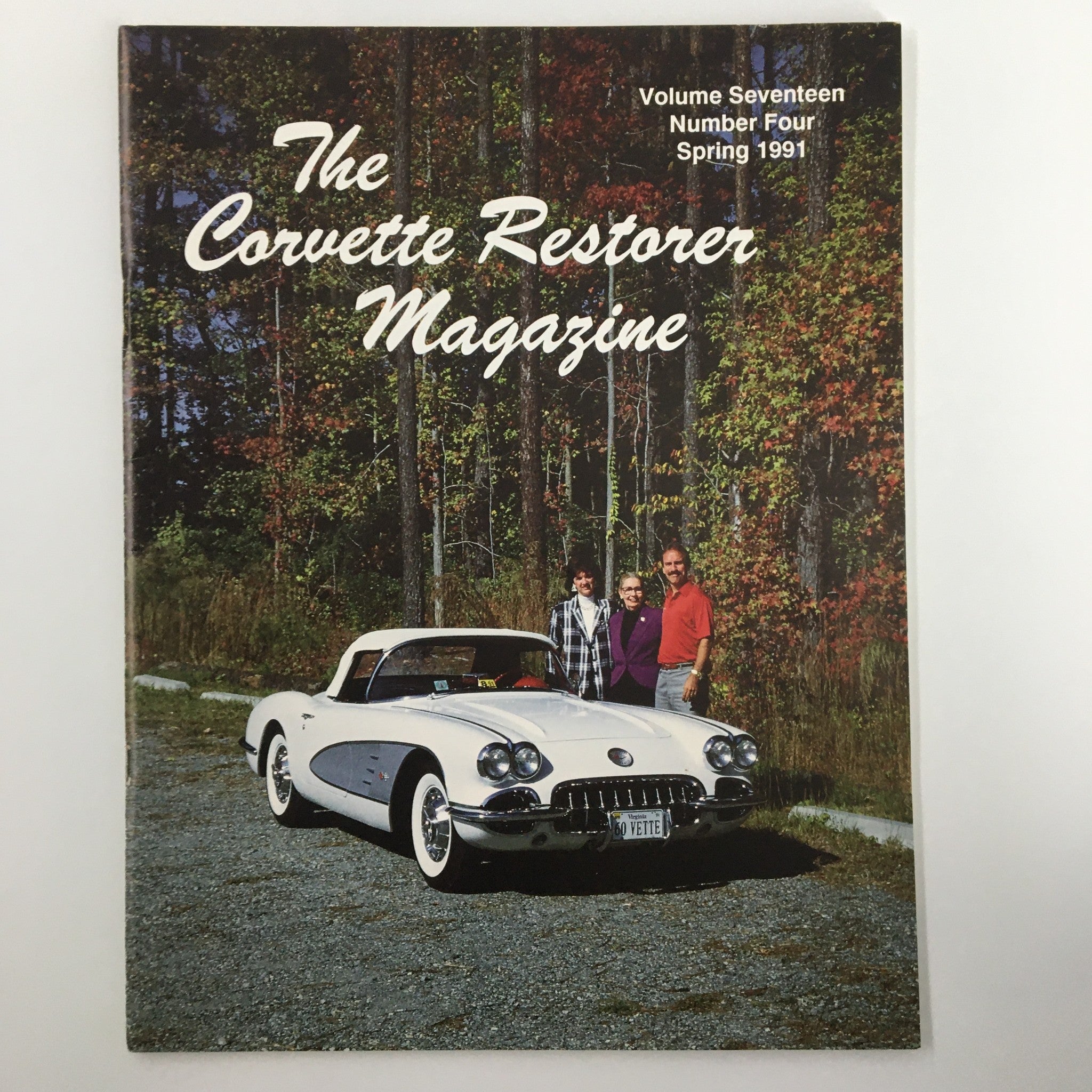 The Corvette Restorer Magazine Spring 1991 The Road To Duntov No Label VG