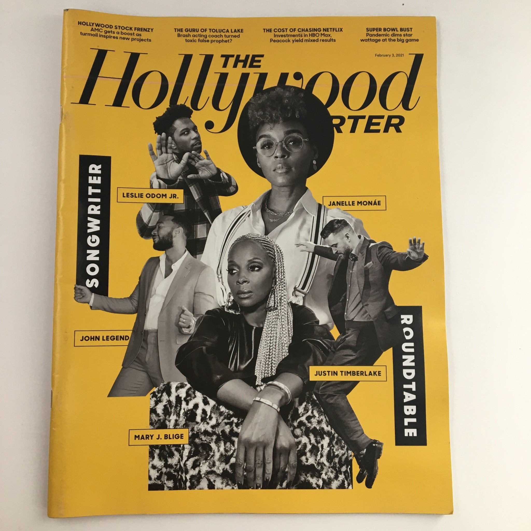 The Hollywood Reporter February 3 2021 Janelle Monáe & John Legend, , No Label