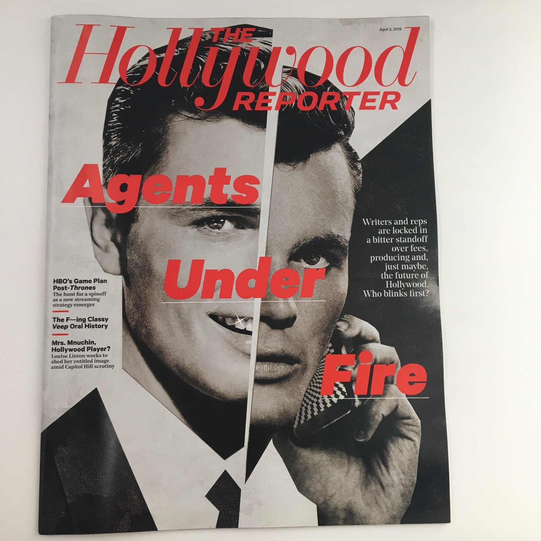 The Hollywood Reporter April 3 2019 Louise Linton & Agents Under Fire, No Label