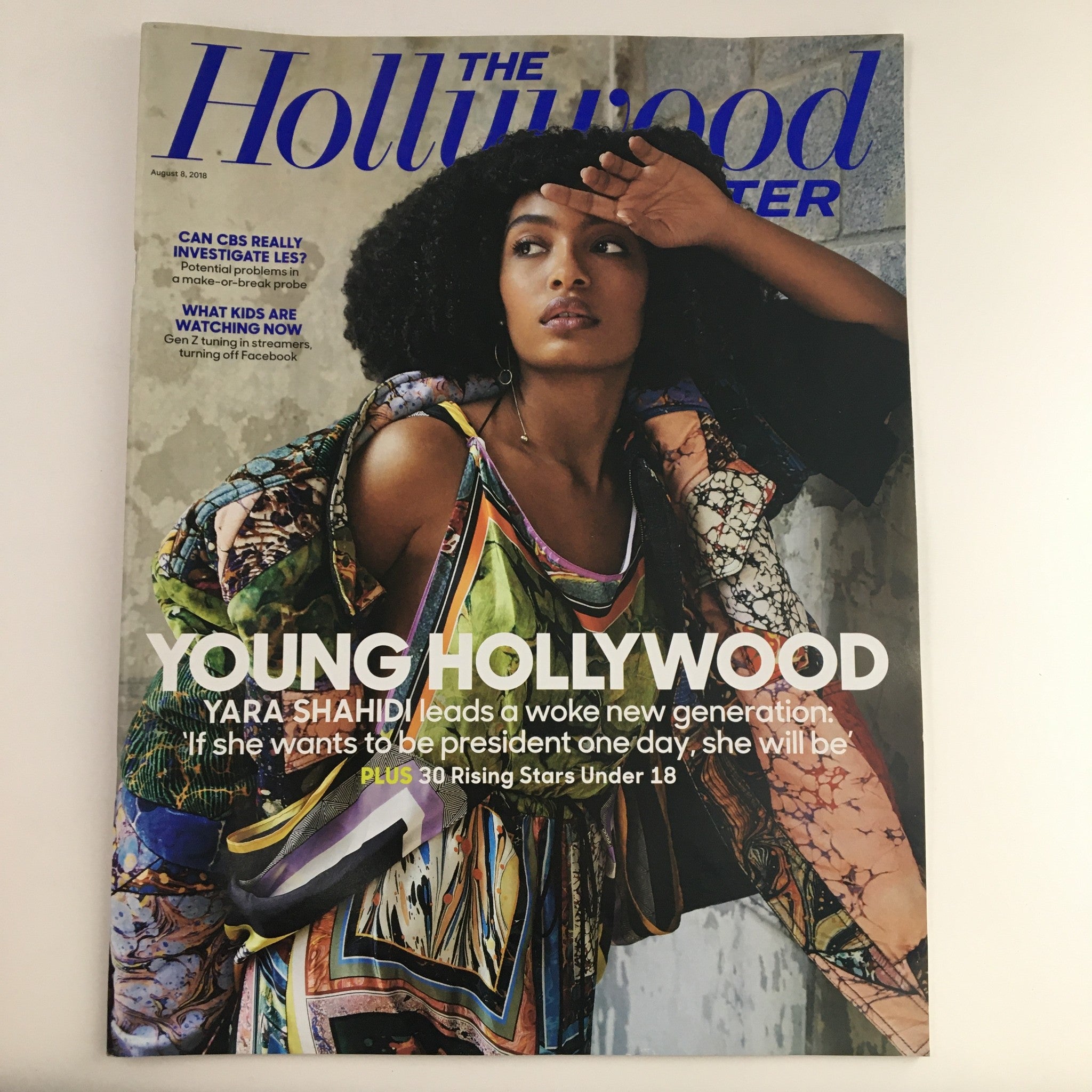 The Hollywood Reporter August 8 2018 Young Hollywood Yara Shahidi, No Label