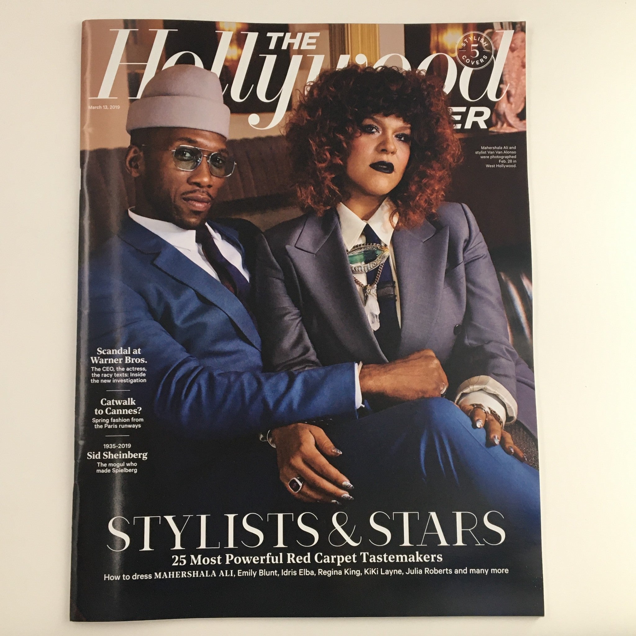 The Hollywood Reporter March 13 2019 Mahersala Ali & Van Van Alonso, No Label VG