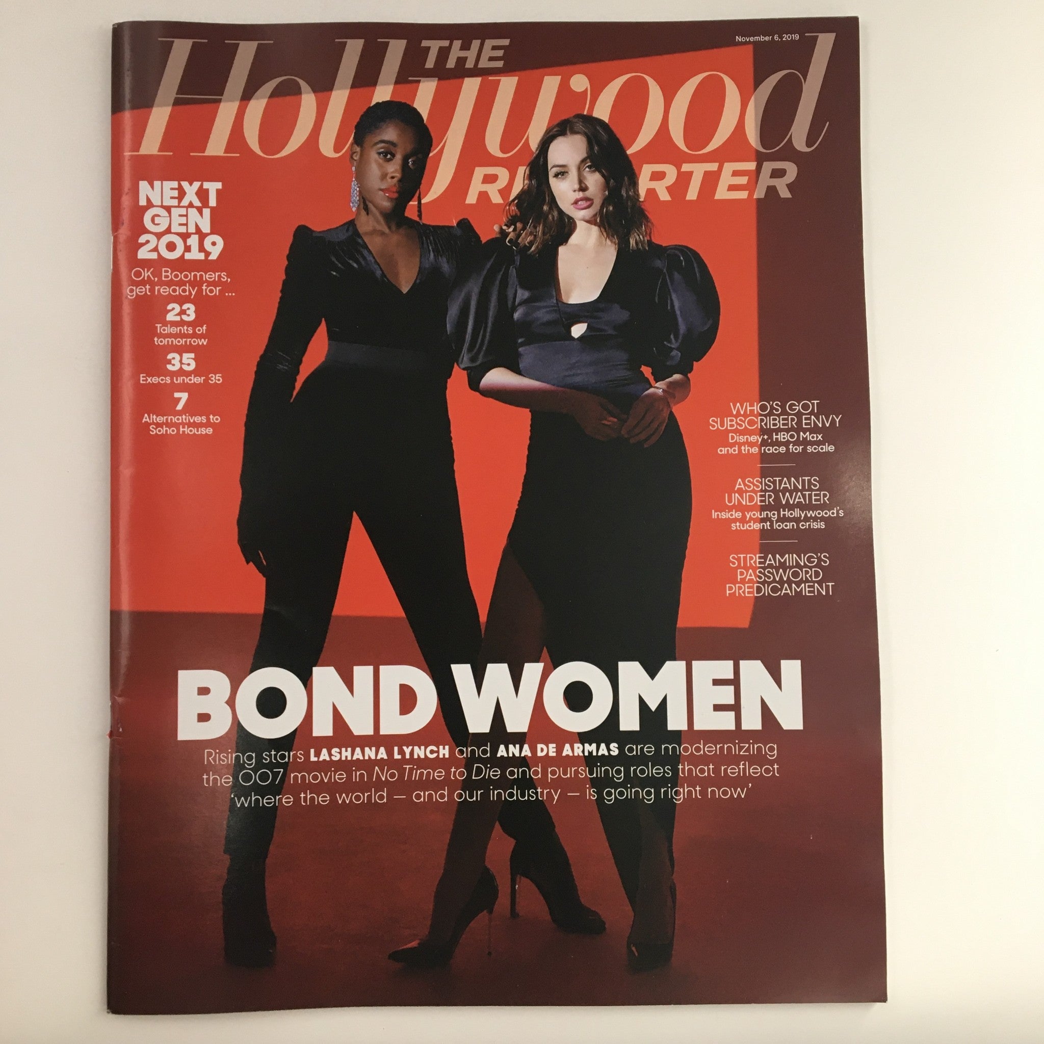 The Hollywood Reporter November 6 2019 Lashana Lynch & Ana De Armas, No Label VG