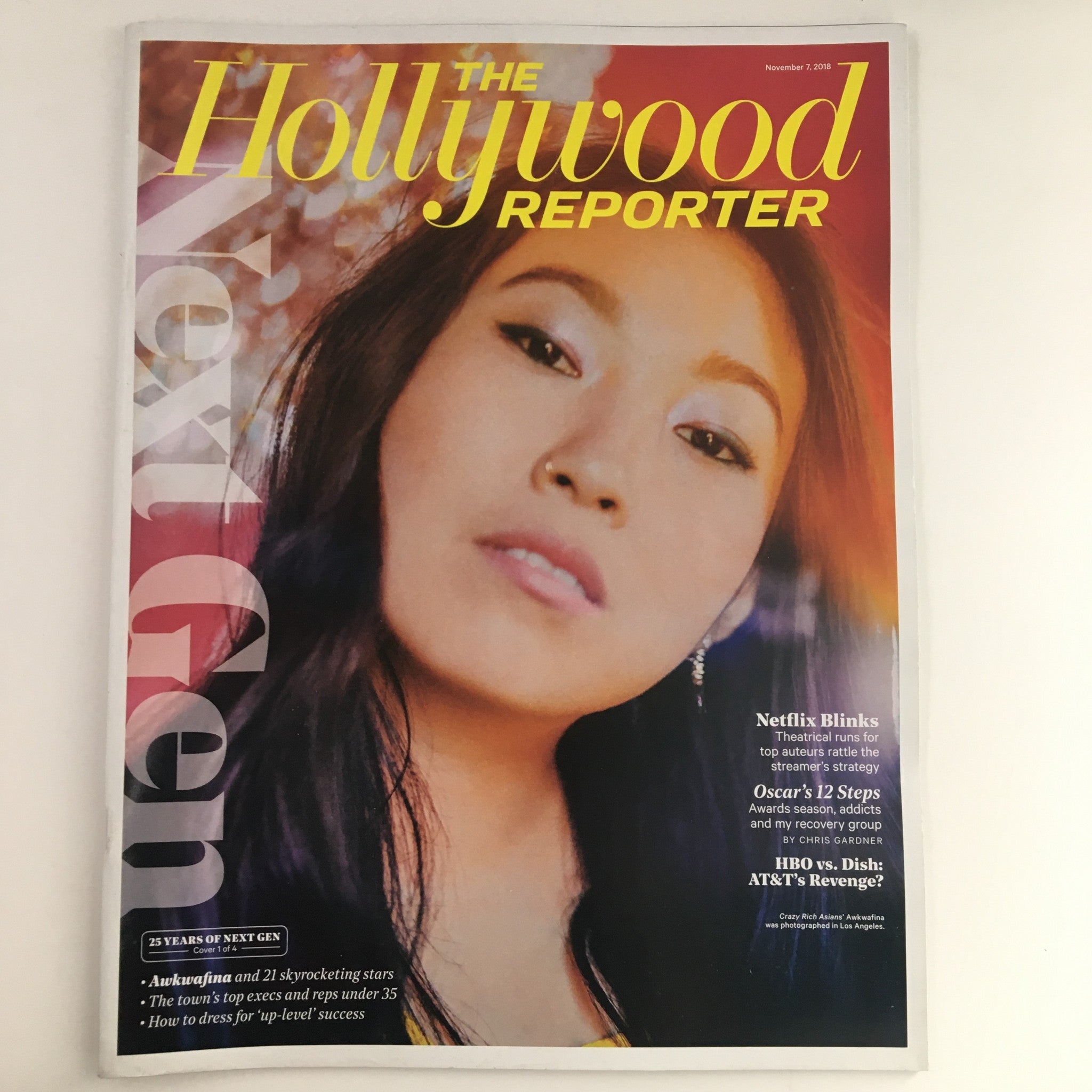 The Hollywood Reporter November 7 2018 Crazy Rich Asians' Awkwafina, No Label VG