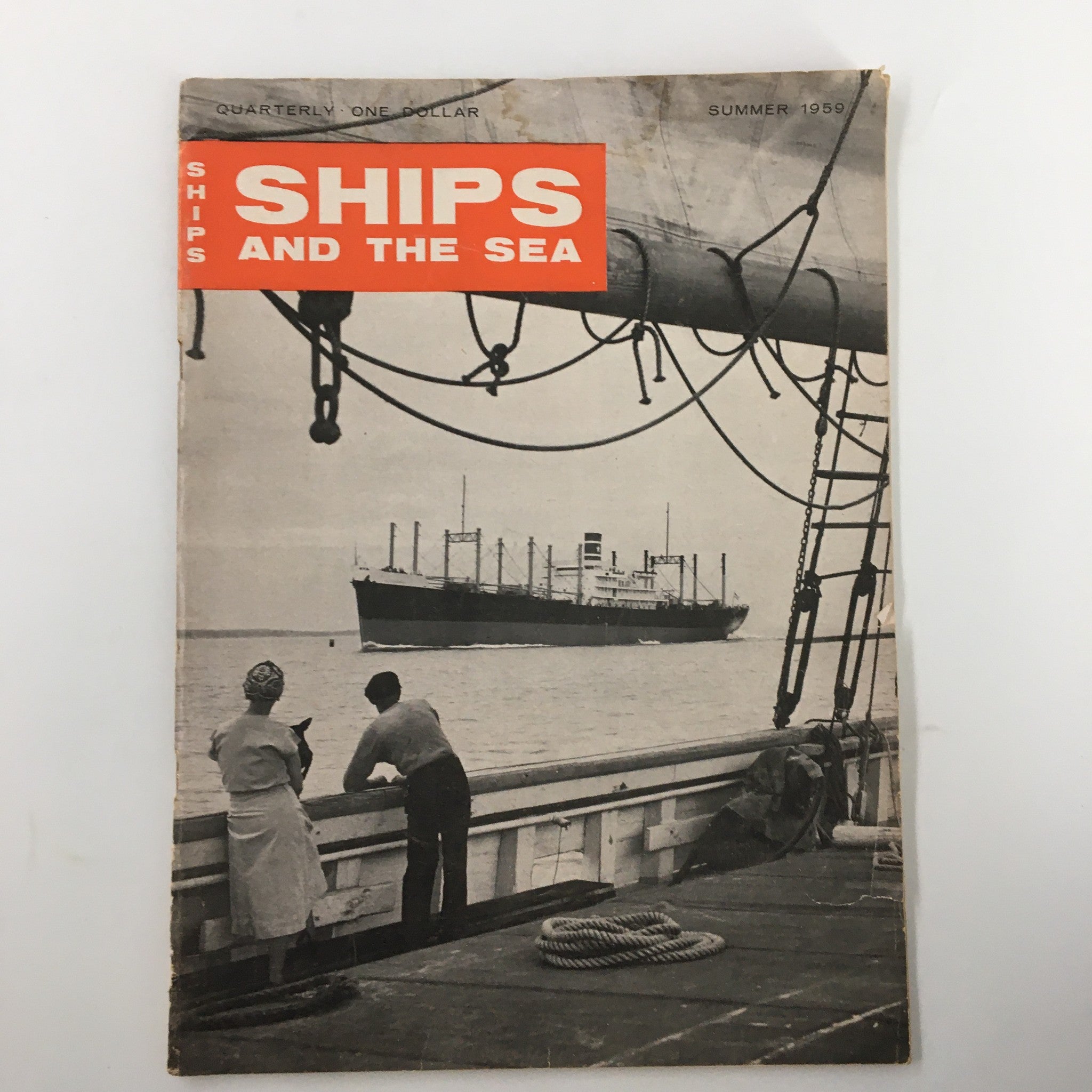 VTG Ships and the Sea Magazine Summer 1959 C2 Freighter at Ram Edward No Label