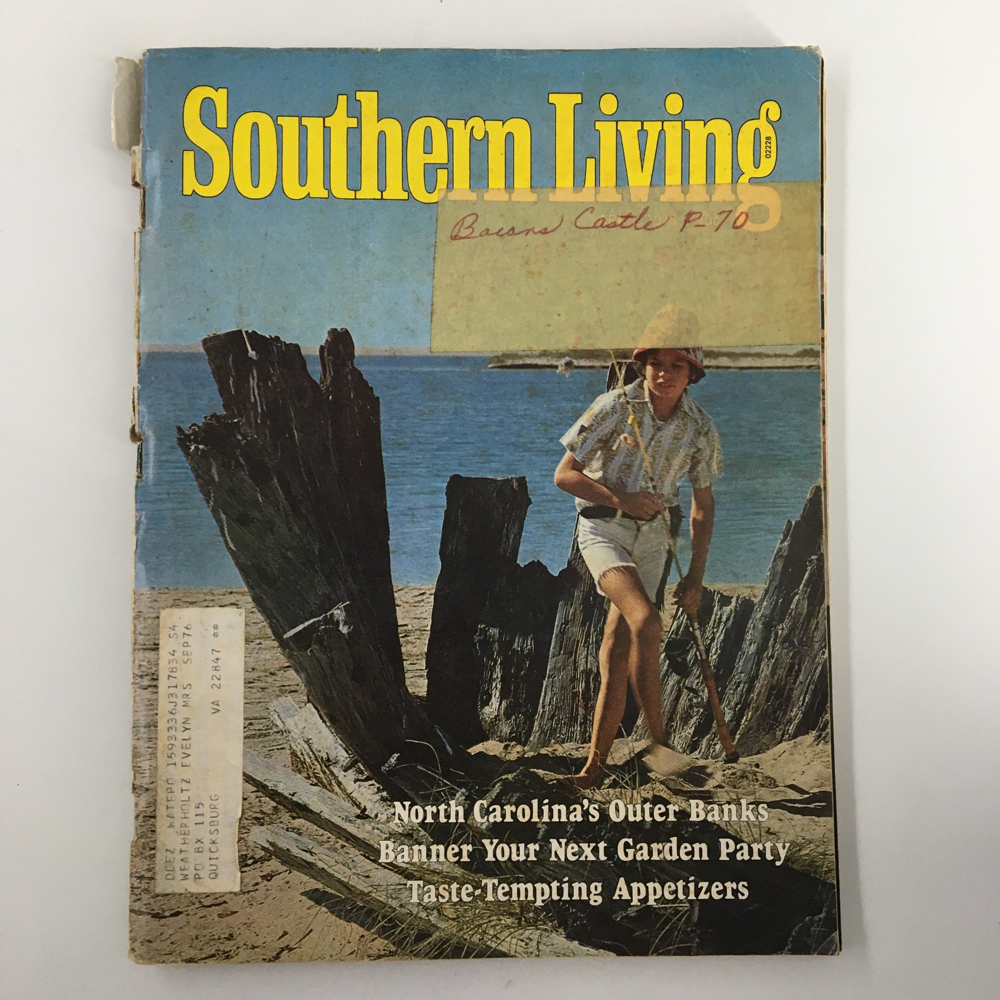 VTG Southern Living Magazine April 1975 Banner Your Next Garden Party