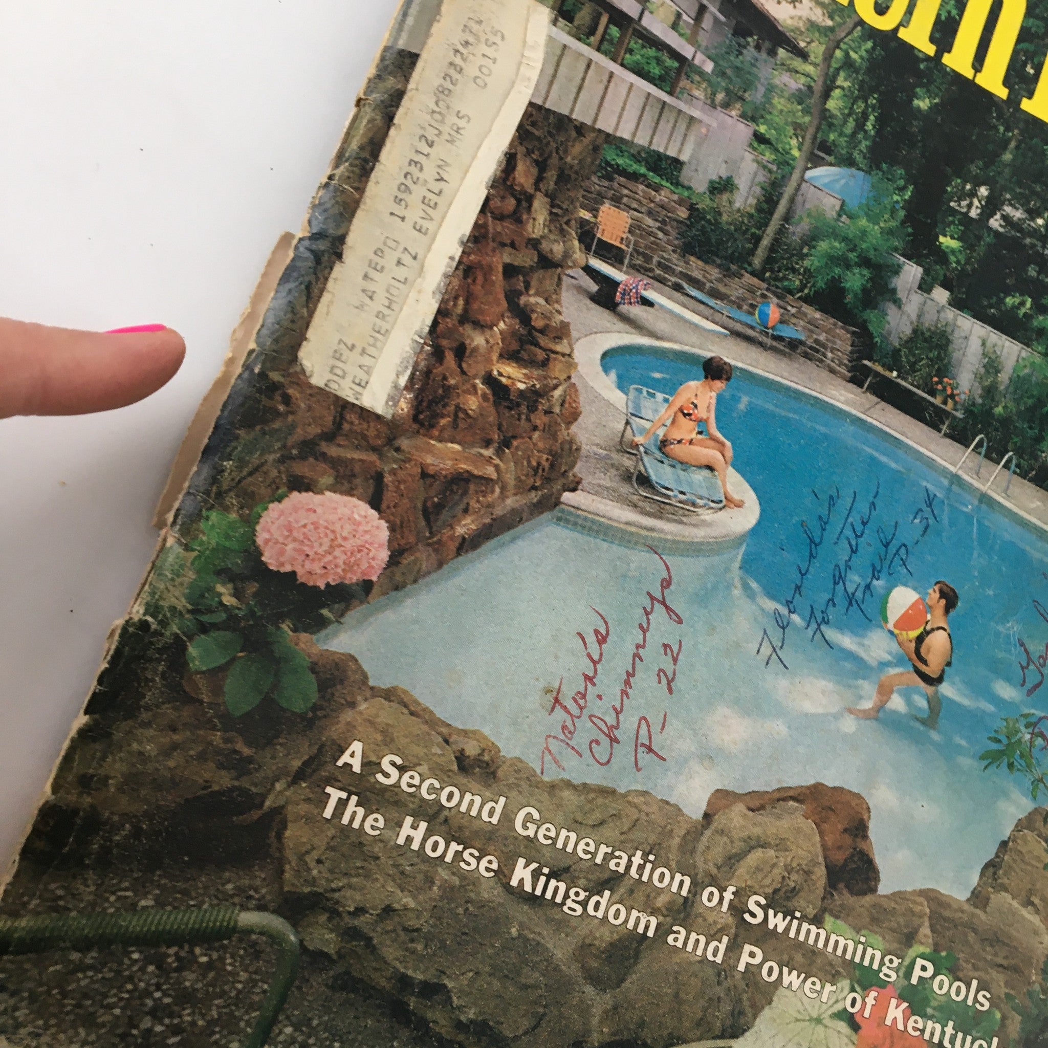 VTG Southern Living Magazine May 1970 A Second Generation of Swimming Pools