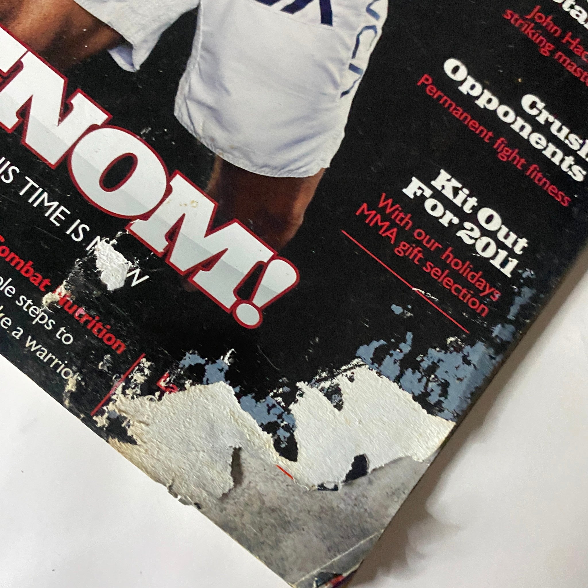 Fighters Only US Magazine December 2010 Vitor Belfort GD Interior No Label