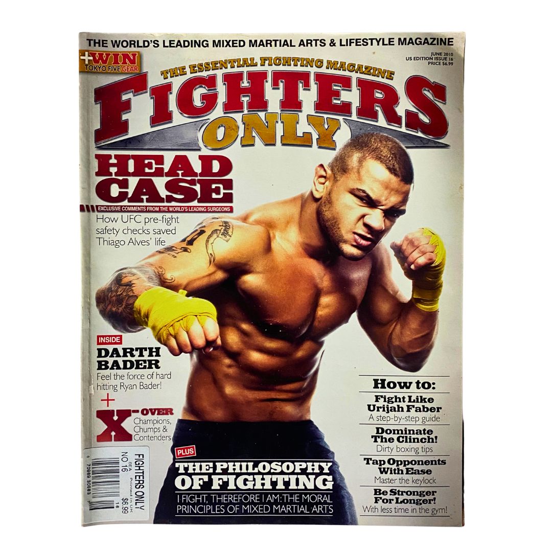 Fighters Only US Magazine June 2010 Thiago Alves Cover No Label