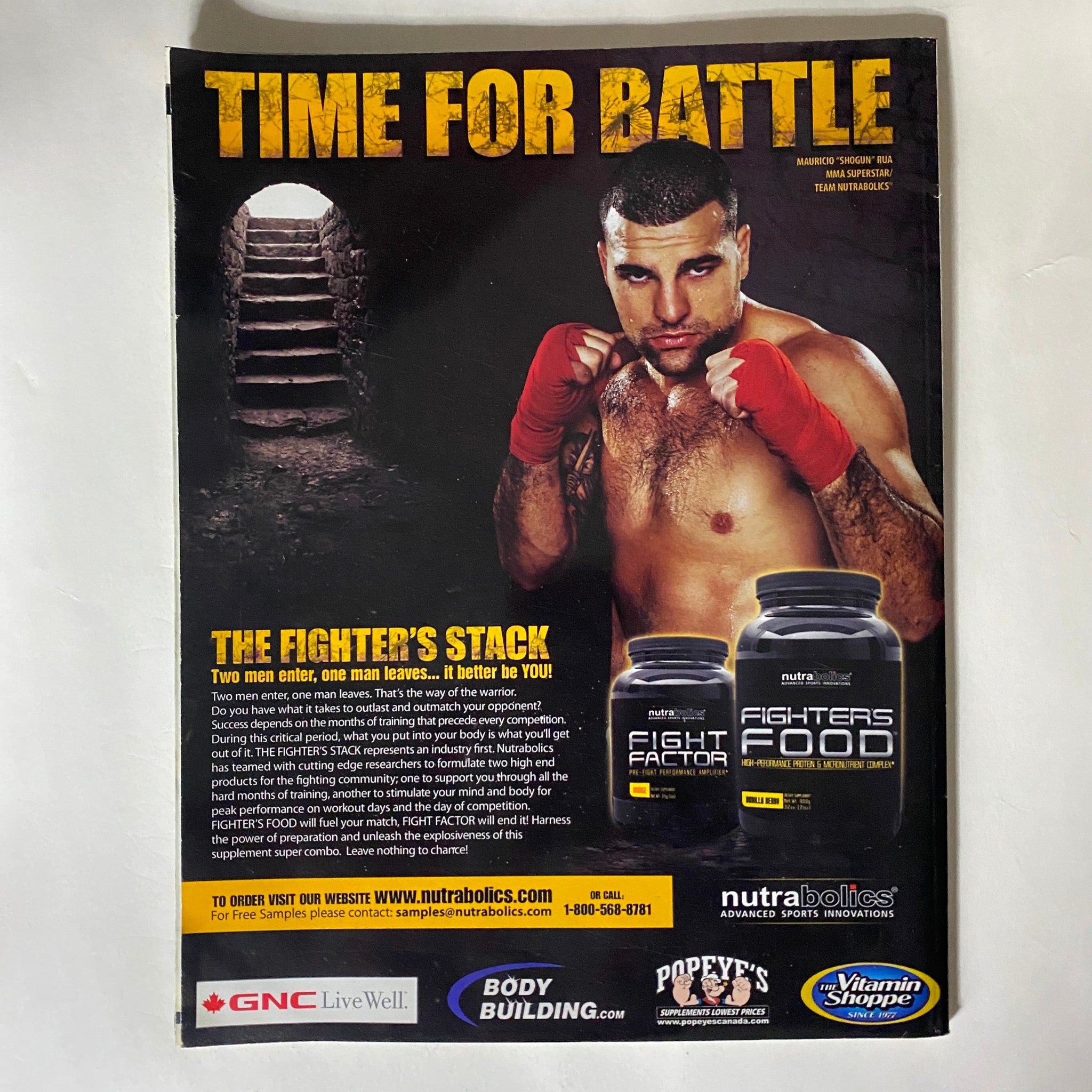 Fighters Only US Magazine February 2010 Issue 12 Dana White No Label