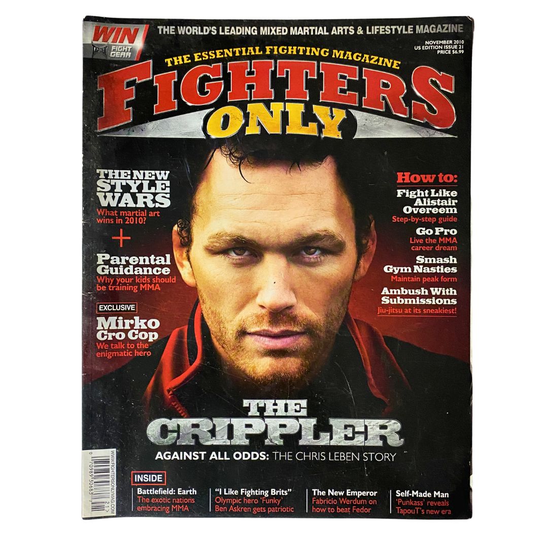 Fighters Only US Magazine November 2010 Issue 21 Chris Leben No Label